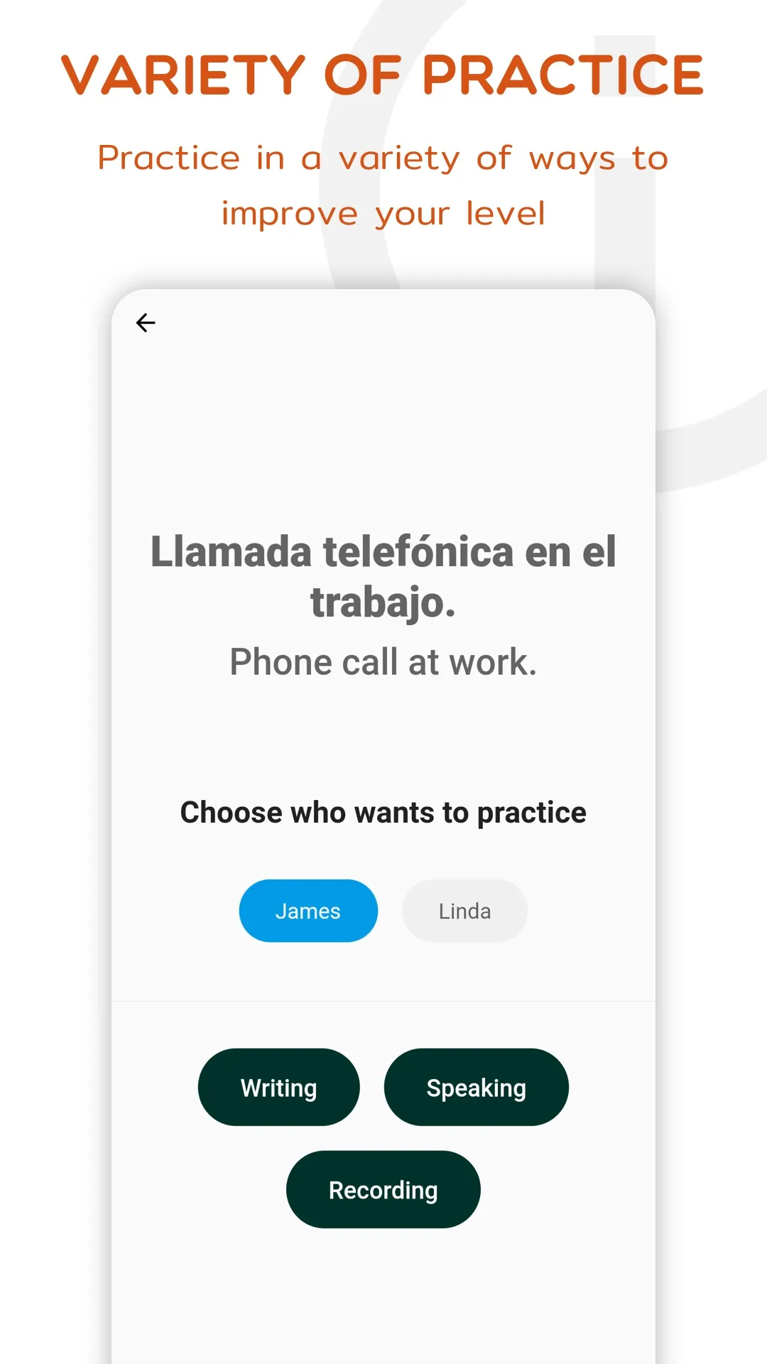 Spanish Listening & Speaking | Indus Appstore | Screenshot