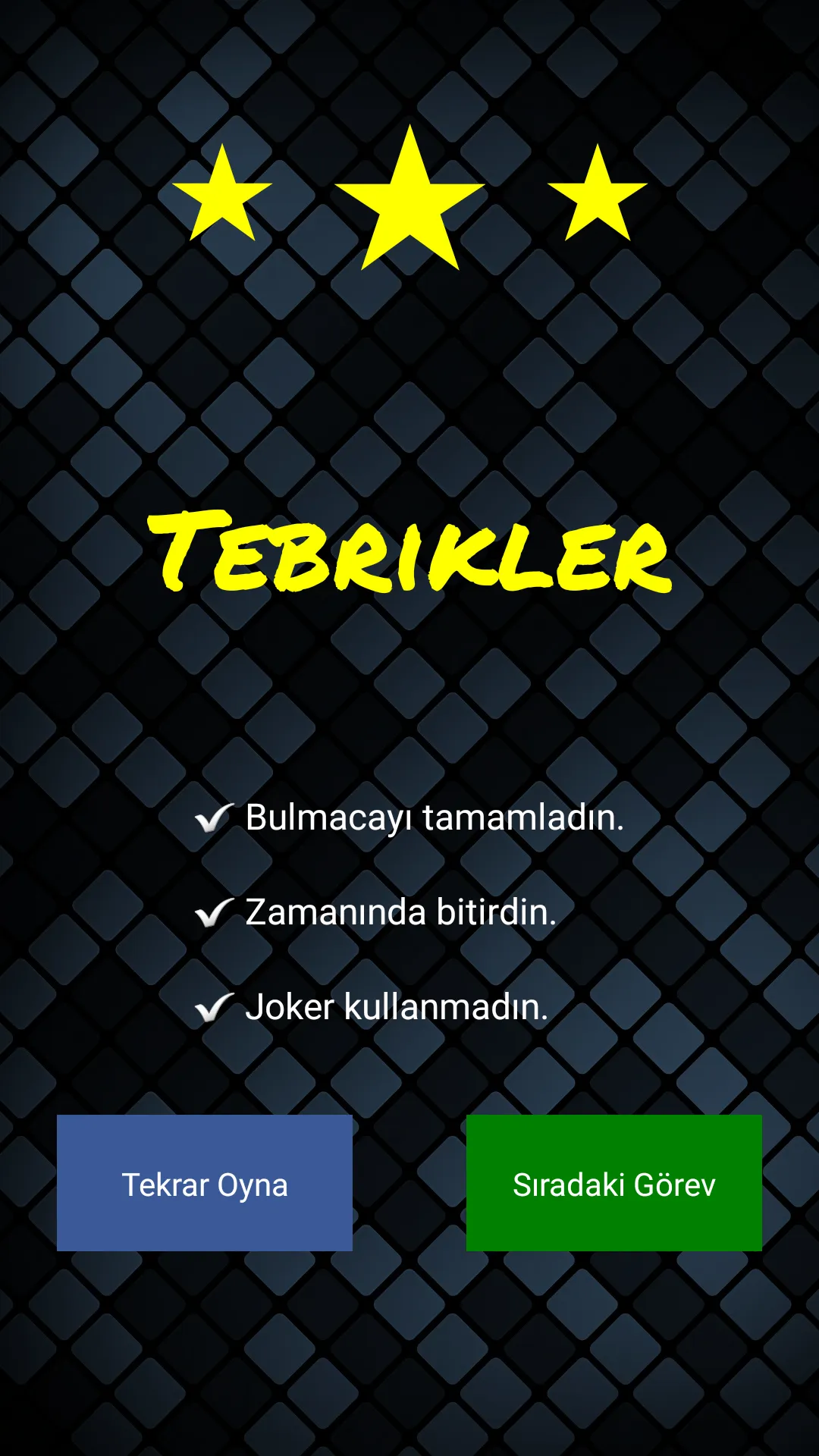 Kare Bulmaca | Indus Appstore | Screenshot