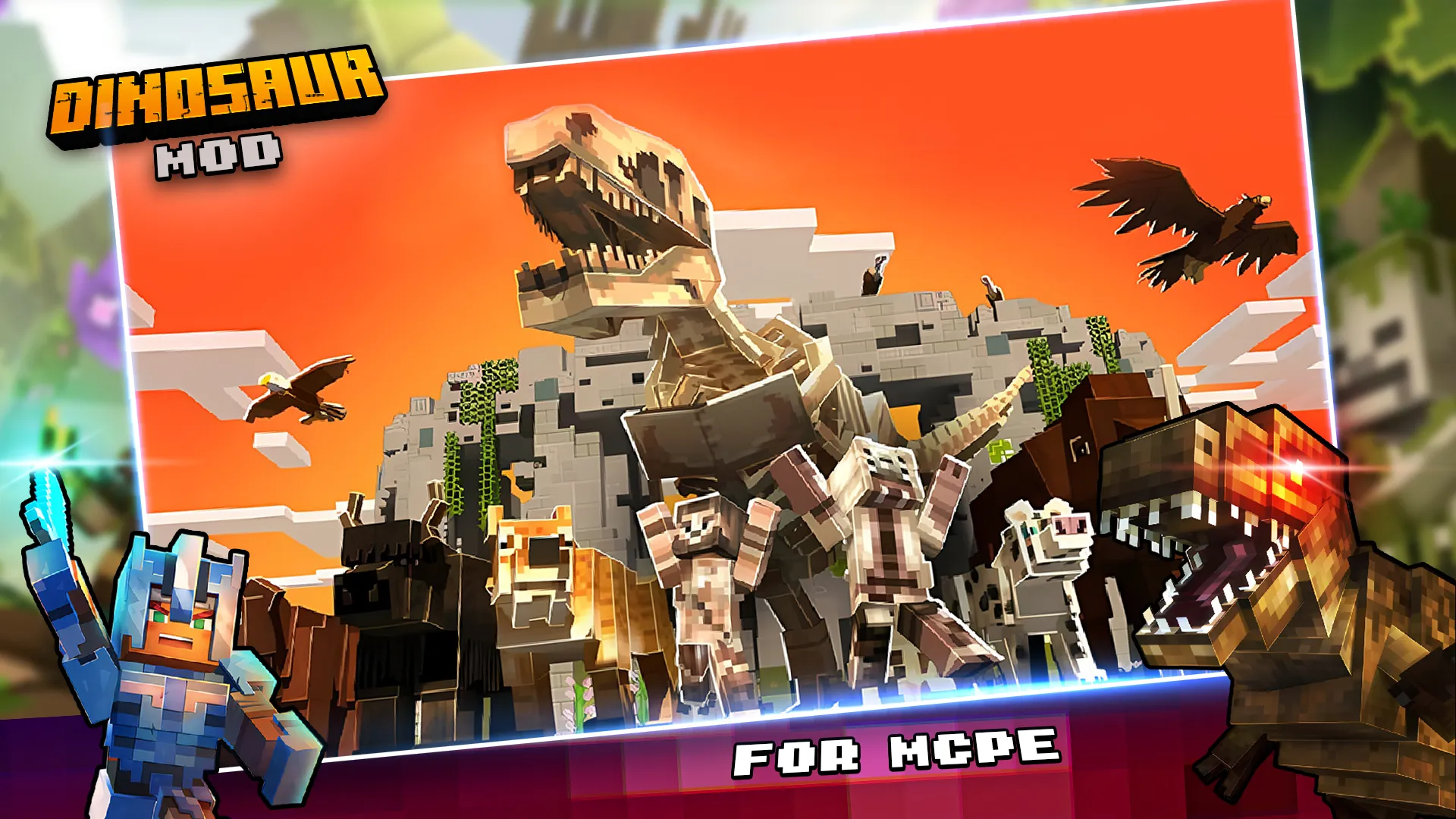 Dinosaur Jurassic Mod Craft | Indus Appstore | Screenshot