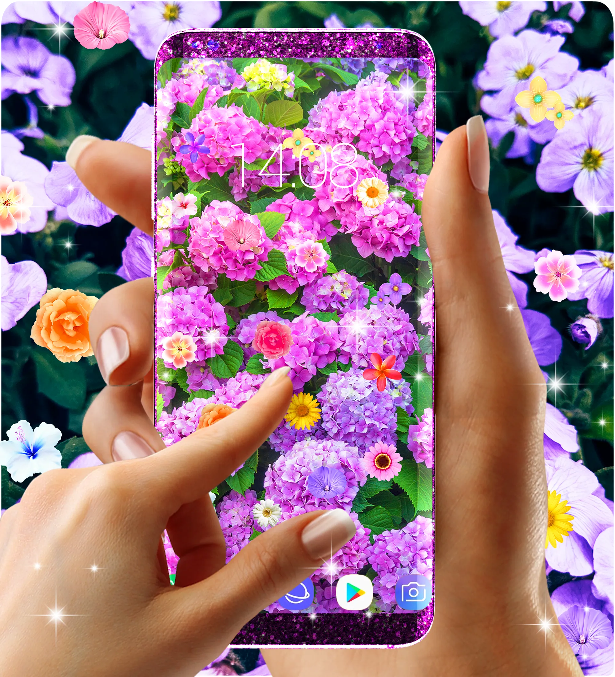 Summer flowers live wallpaper | Indus Appstore | Screenshot