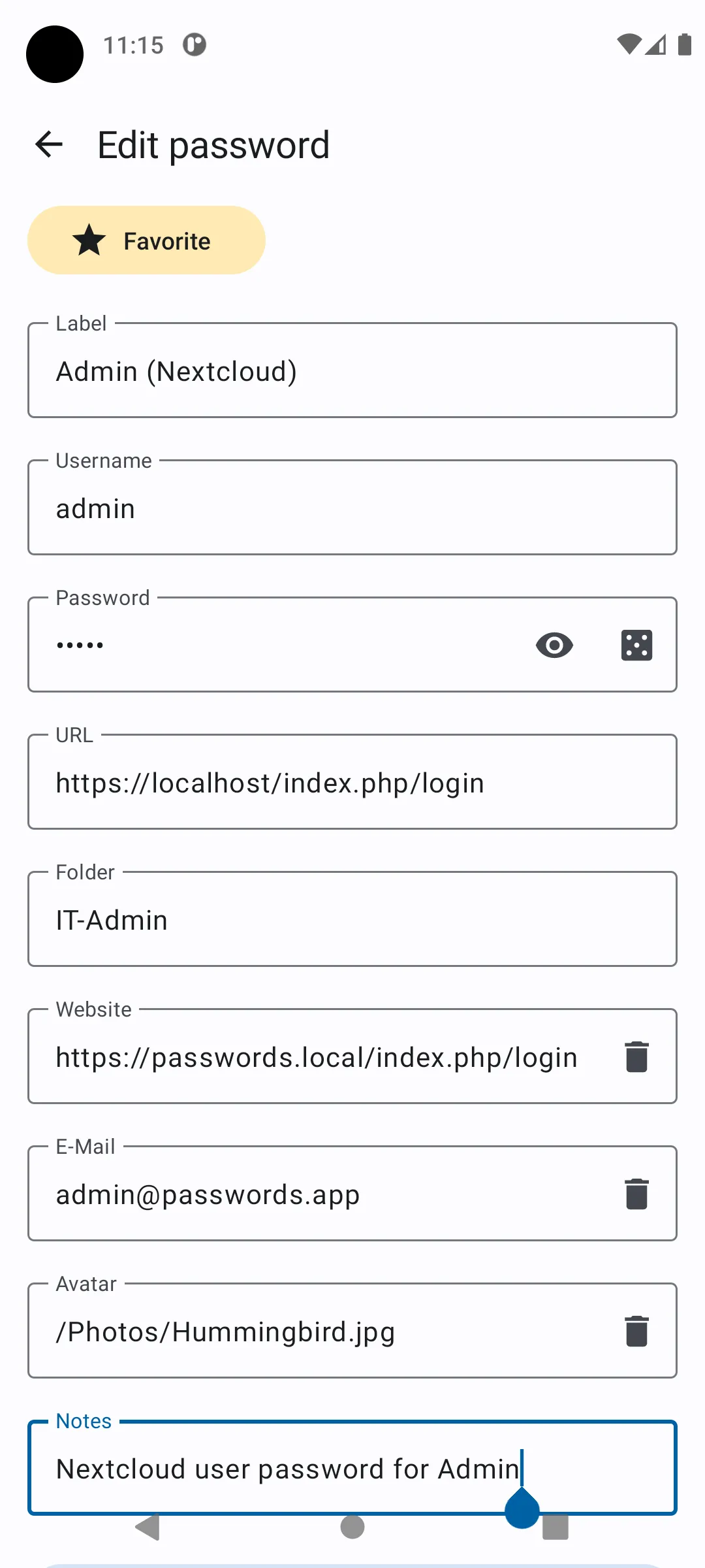 Nextcloud Passwords | Indus Appstore | Screenshot