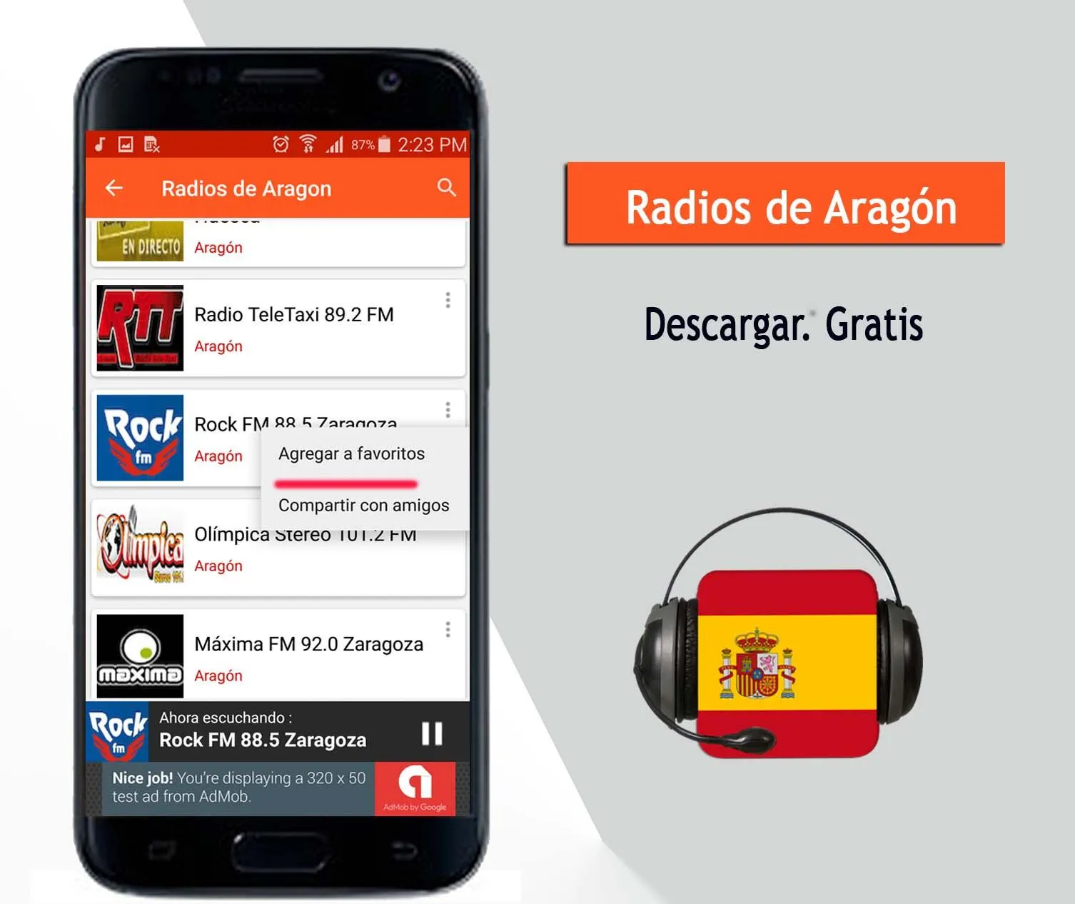 Radios de Aragon | Indus Appstore | Screenshot