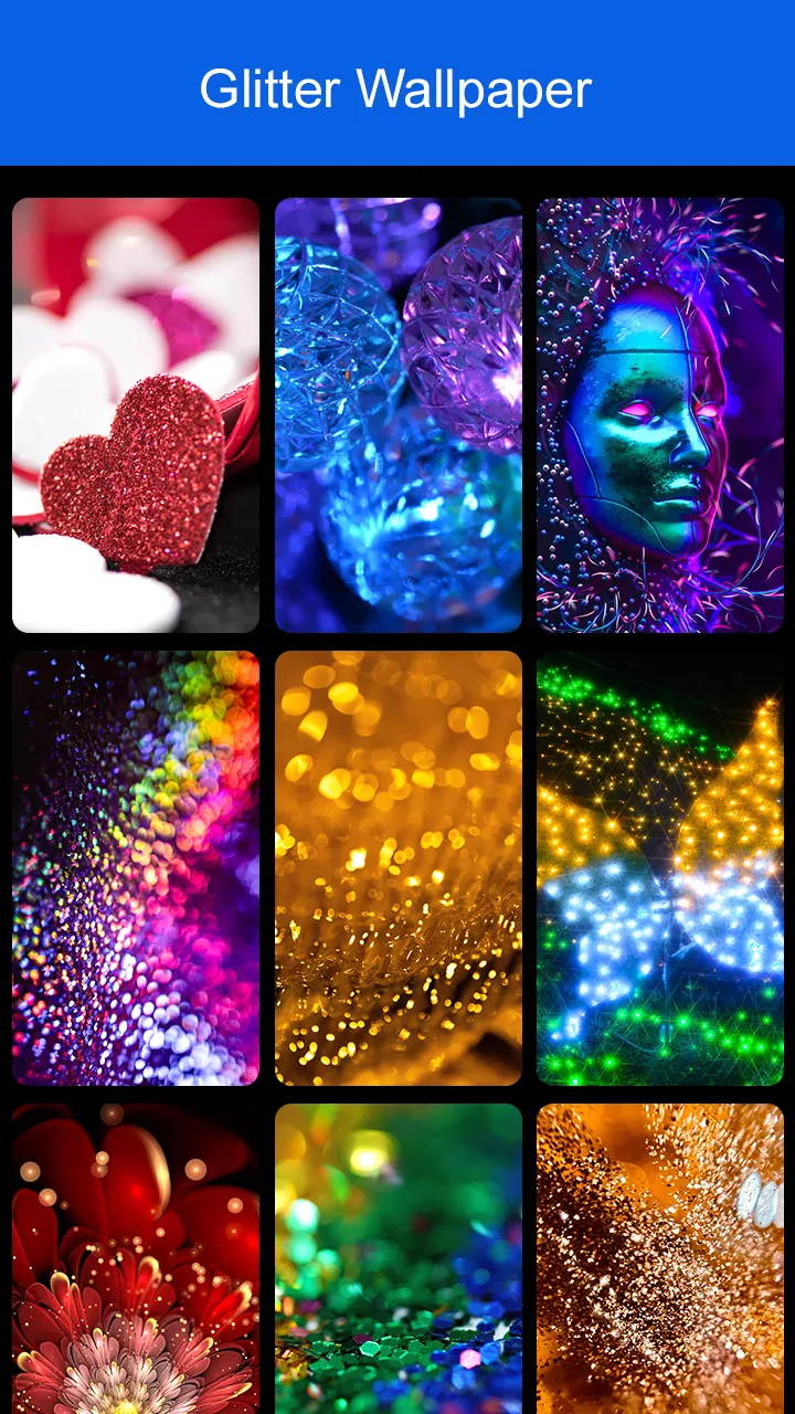 Glitter Wallpaper 2025 | Indus Appstore | Screenshot