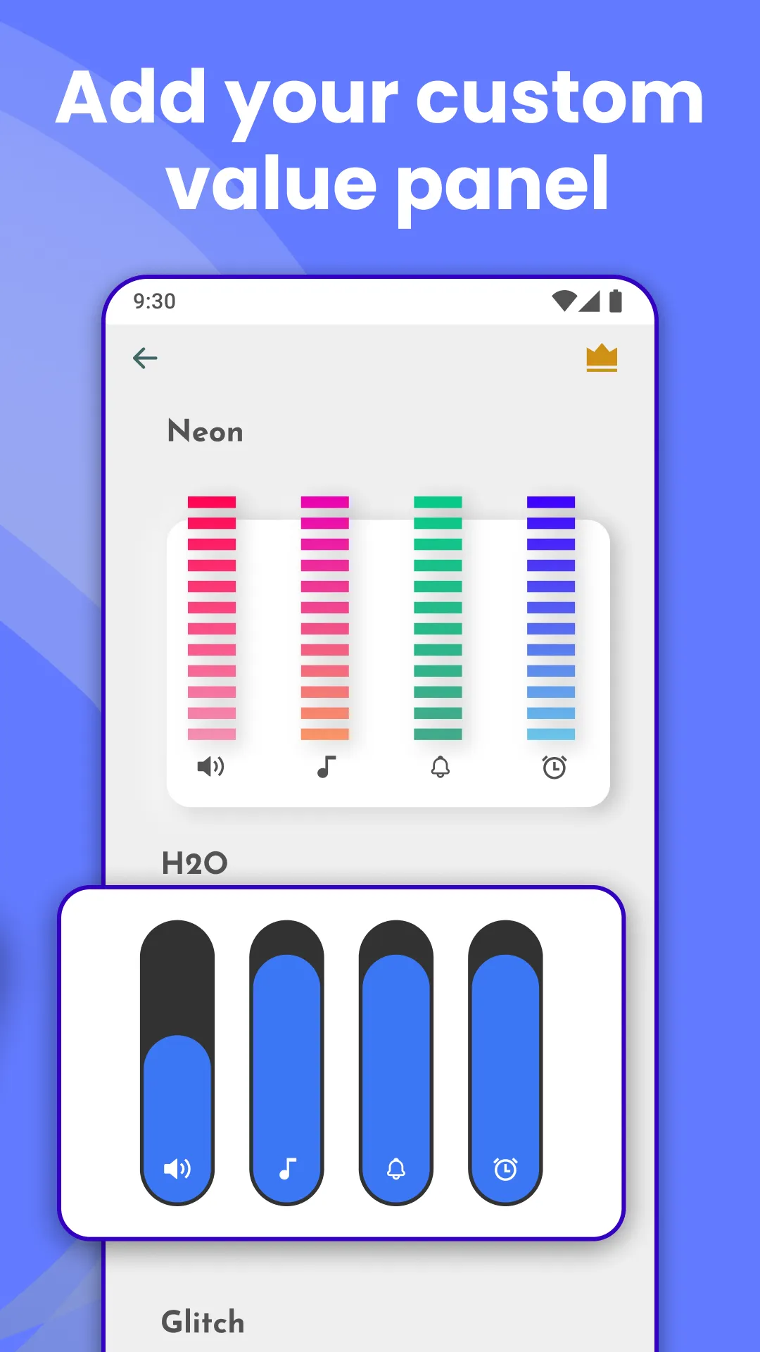 Custom Volume Panel Styles | Indus Appstore | Screenshot