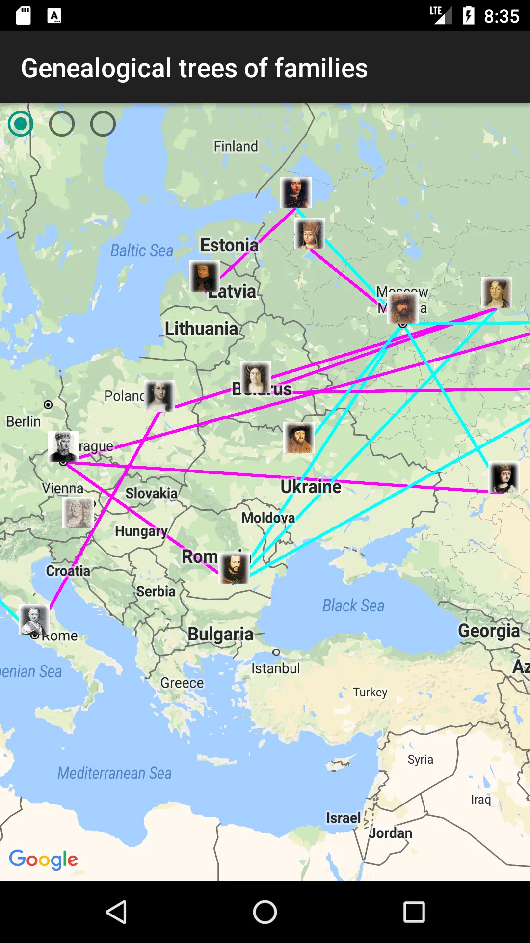 Genealogical trees of families | Indus Appstore | Screenshot