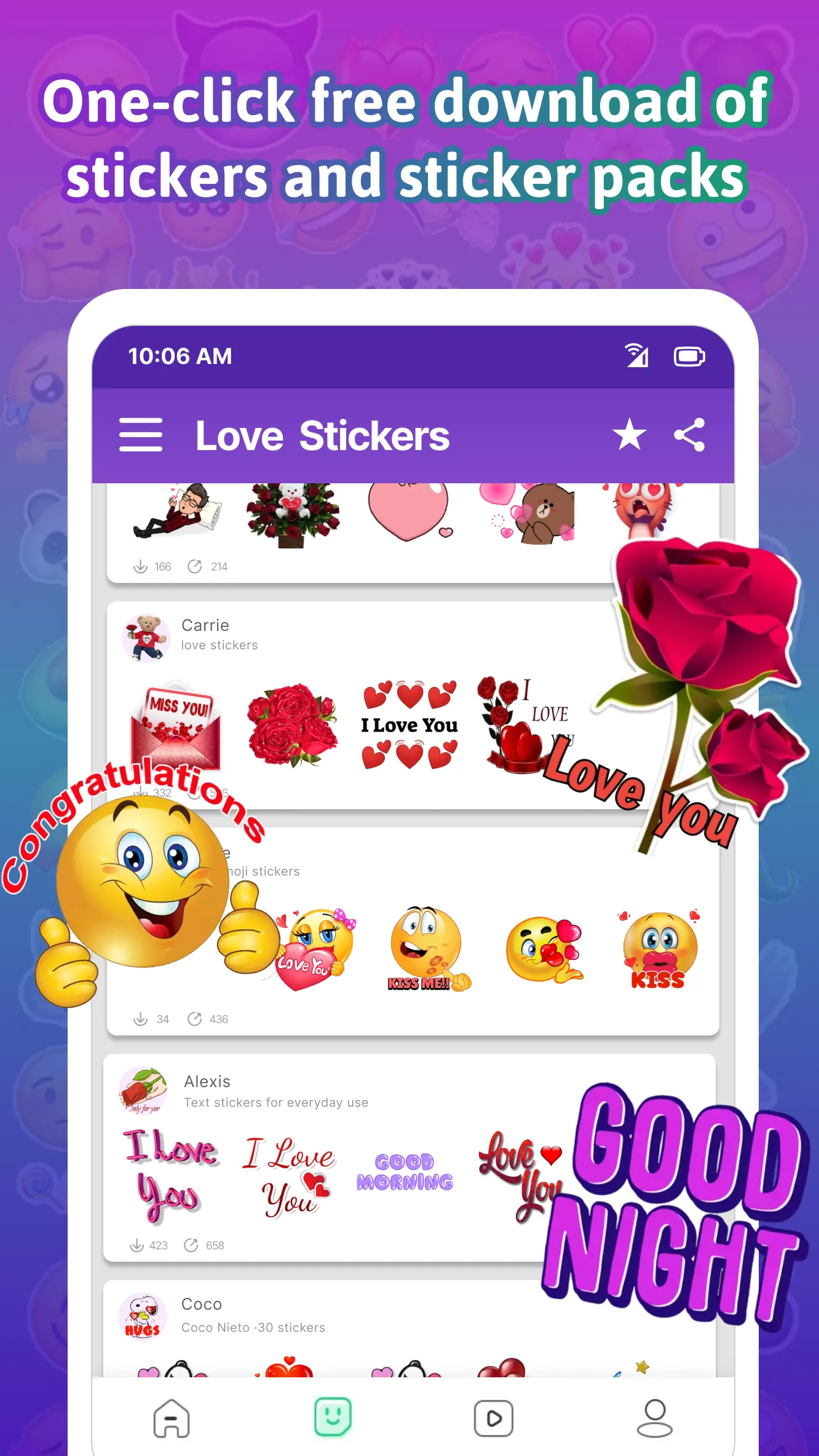 TextSticker 2025 WAStickerApps | Indus Appstore | Screenshot