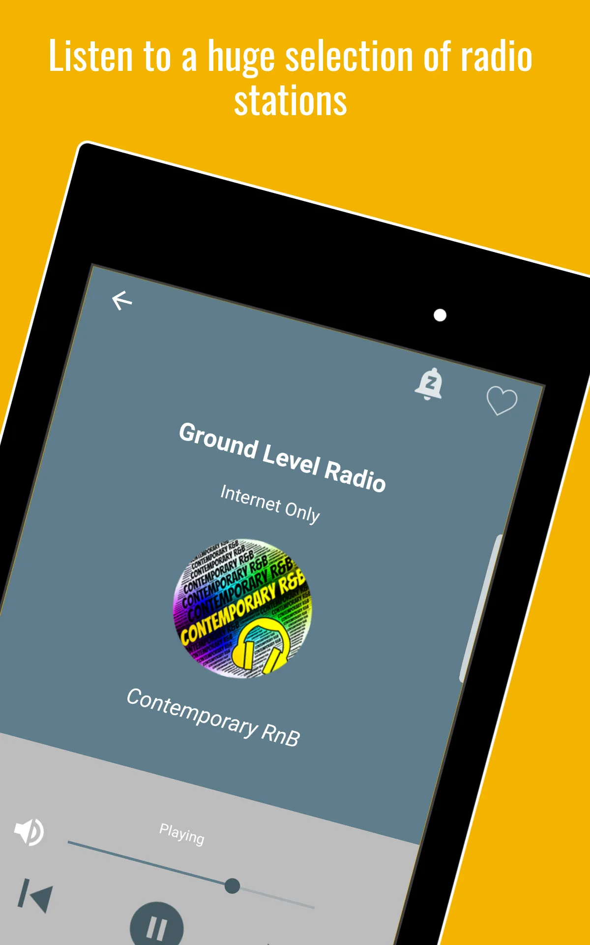 Contemporary R&B Radio | Indus Appstore | Screenshot