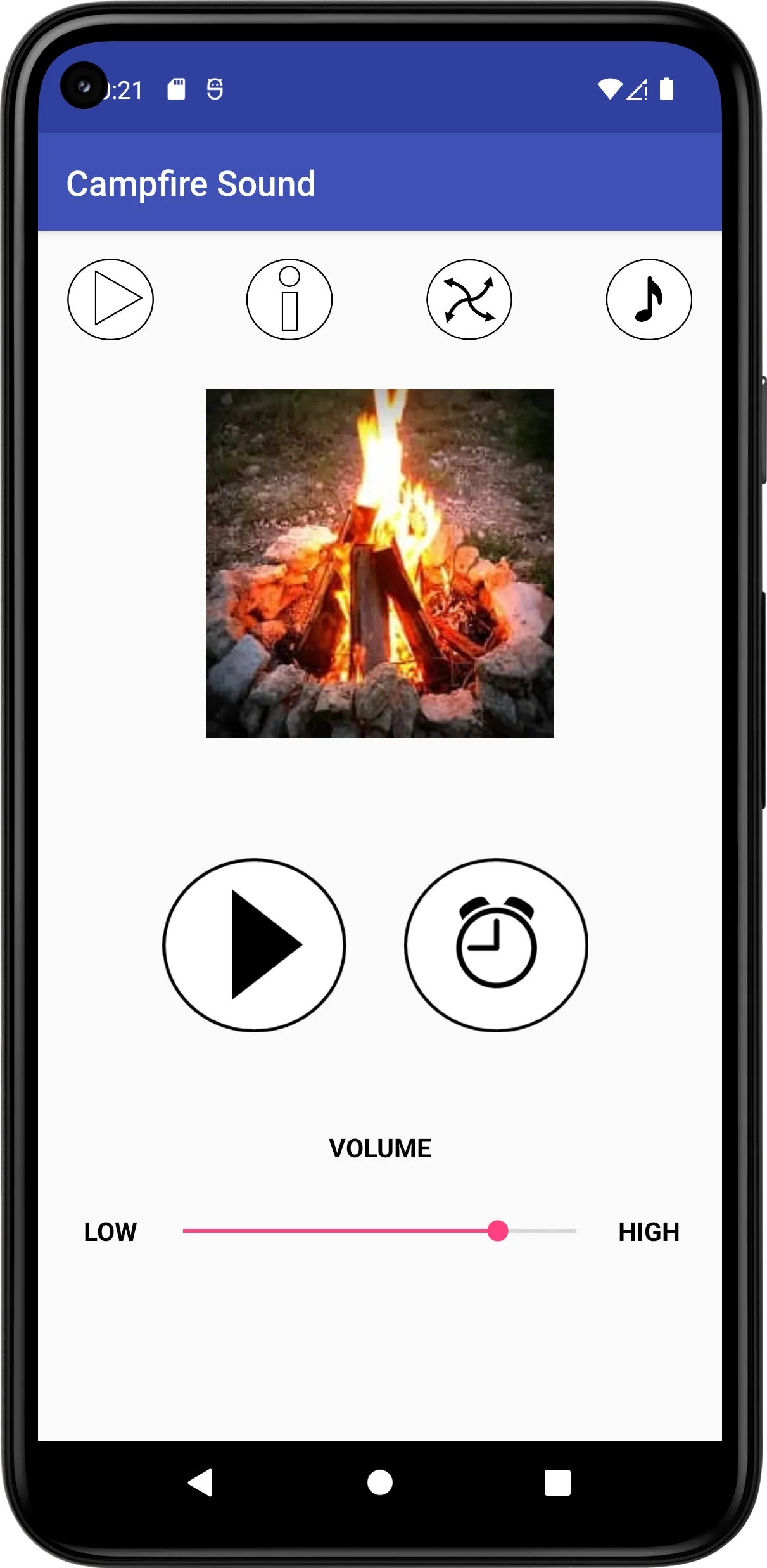 Campfire Sound | Indus Appstore | Screenshot