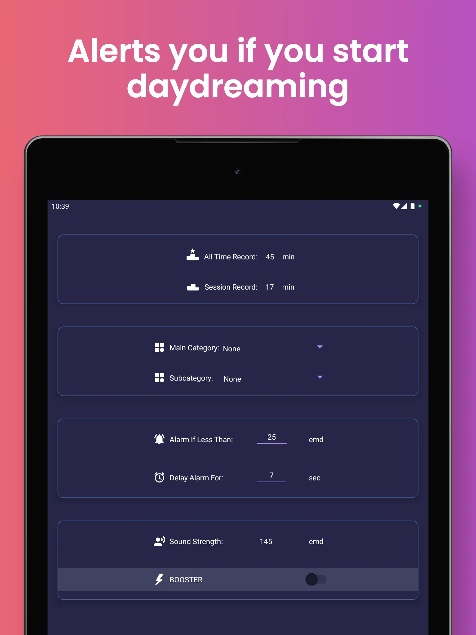 Focusability: Stop Daydreaming | Indus Appstore | Screenshot