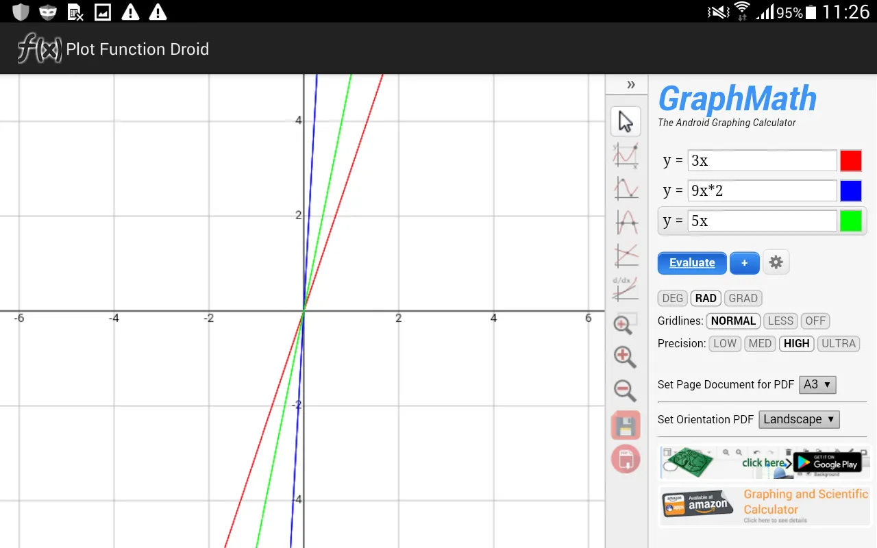 Plot Math Function | Indus Appstore | Screenshot