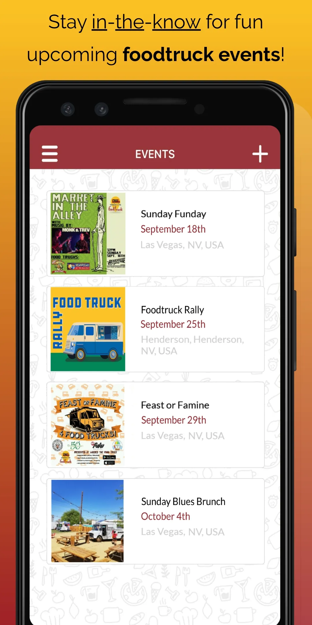 Foodies- Where's The Foodtruck | Indus Appstore | Screenshot