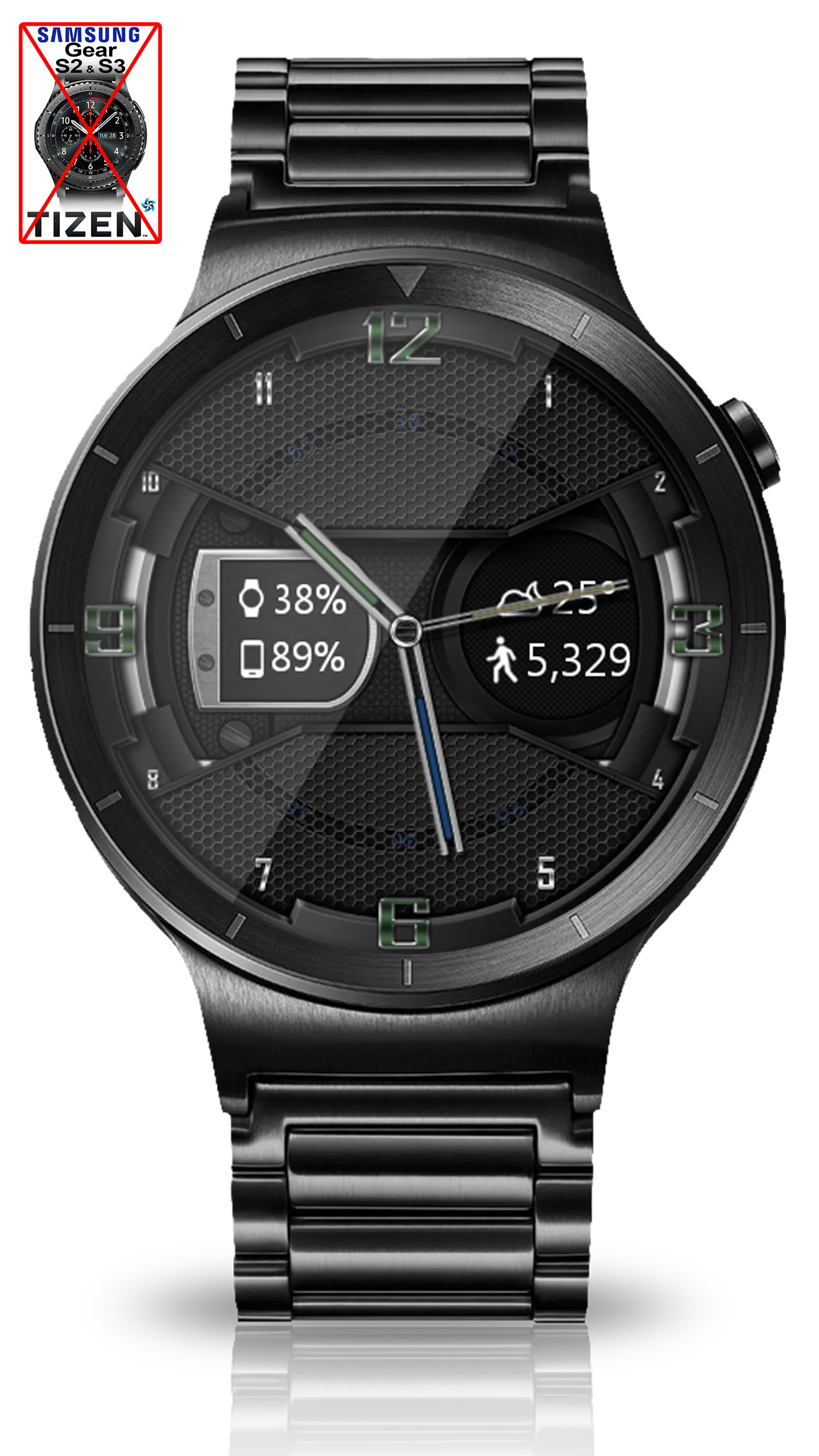 ShockR ReVeal HD Watch Face | Indus Appstore | Screenshot