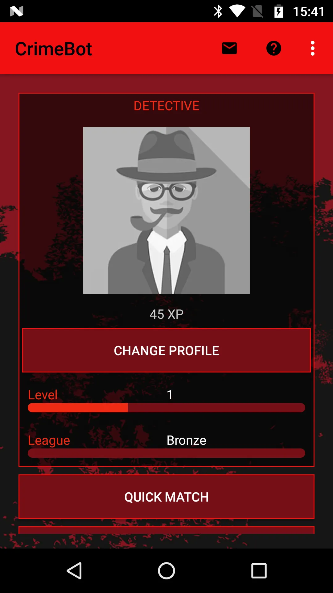 Detective CrimeBot: Mysteries | Indus Appstore | Screenshot