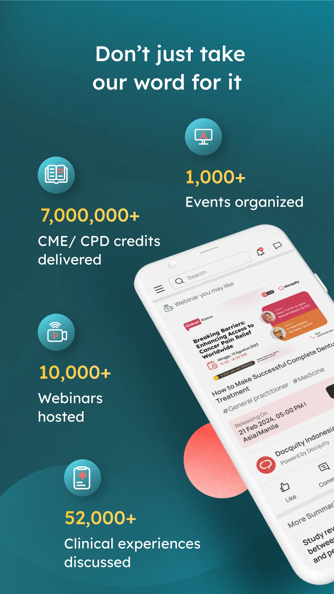 Docquity: The Doctors' Network | Indus Appstore | Screenshot