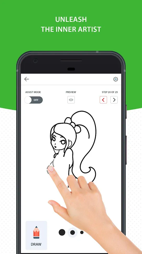 Learn to Draw Hot Anime Girls | Indus Appstore | Screenshot