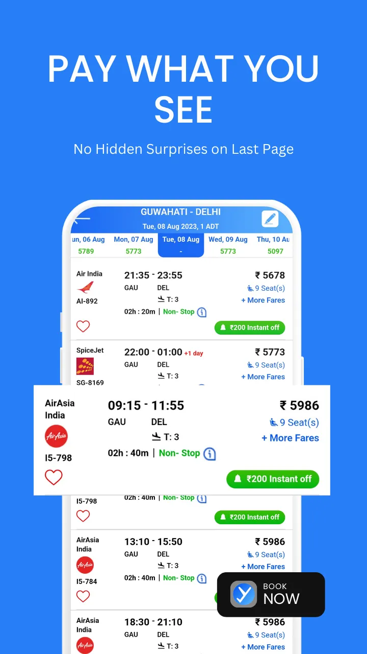 Happyfares | Indus Appstore | Screenshot