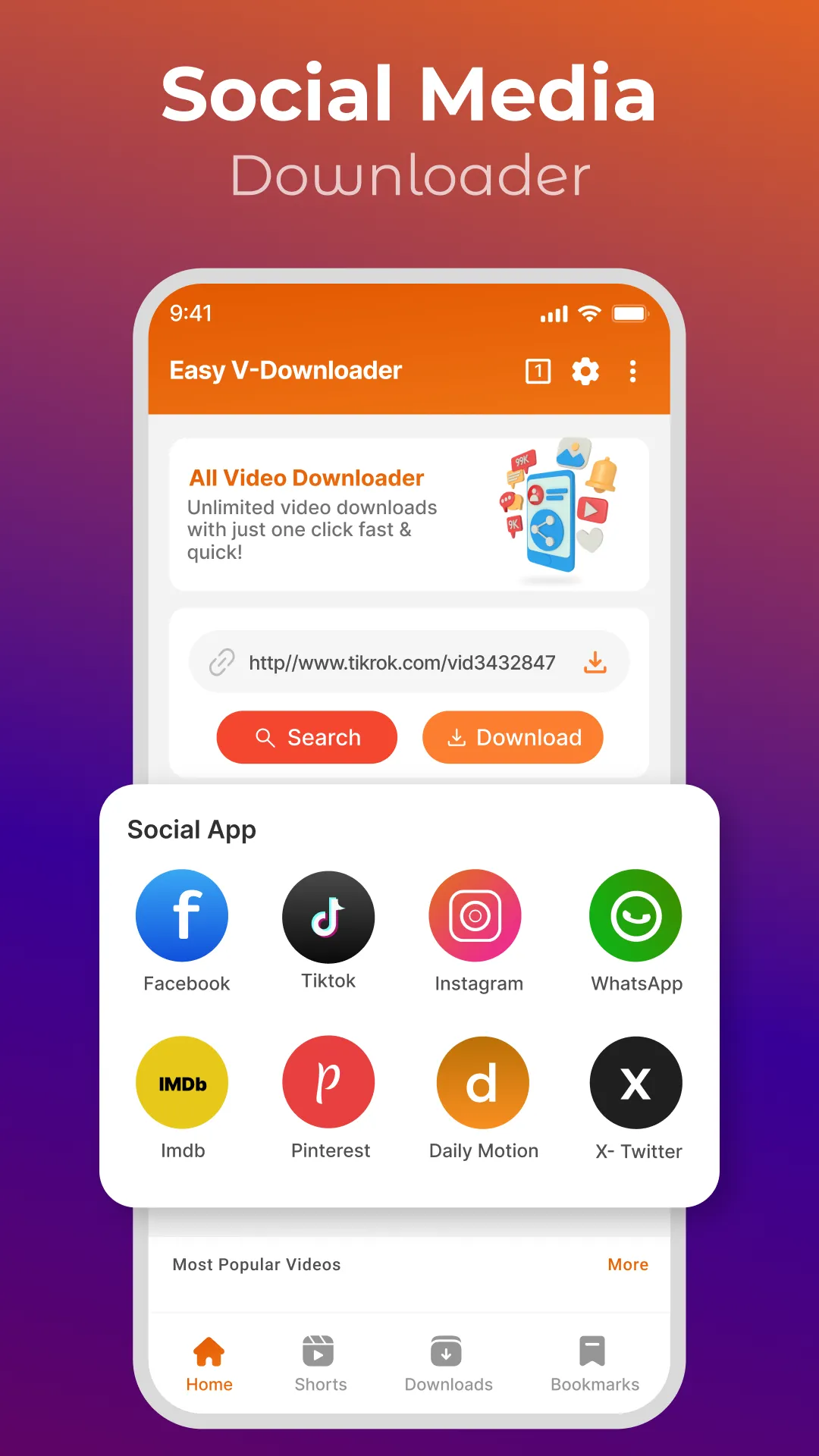 All Video Downloader HD Player | Indus Appstore | Screenshot