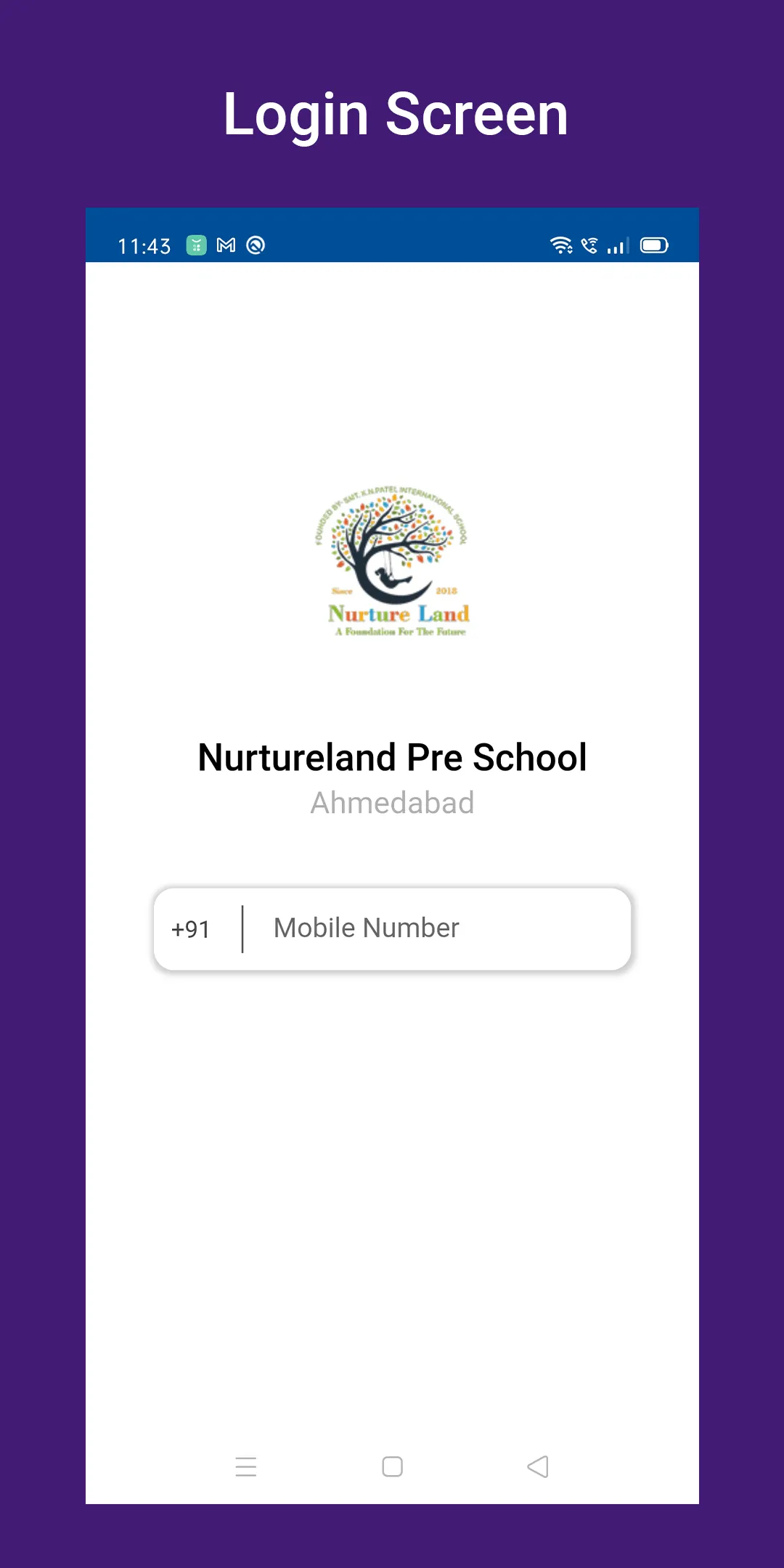 Nurtureland Pre School | Indus Appstore | Screenshot