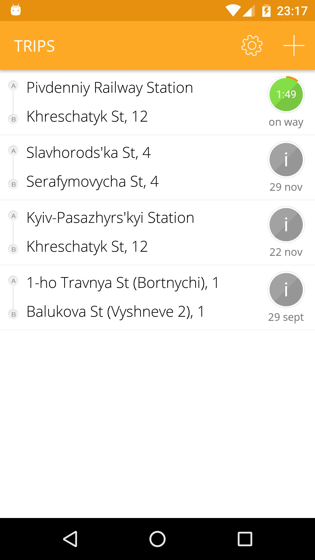 aTix Taxi Kyiv, Odessa | Indus Appstore | Screenshot