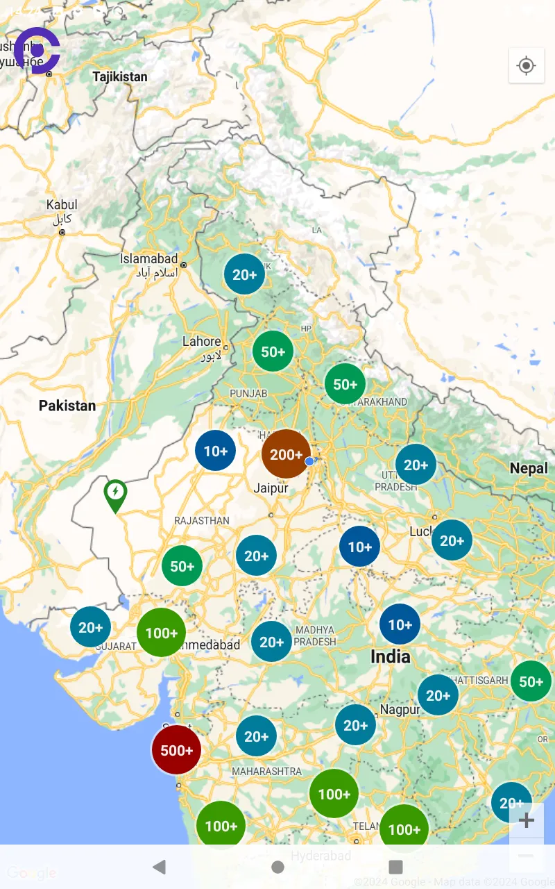 EV Charging Stations All India | Indus Appstore | Screenshot