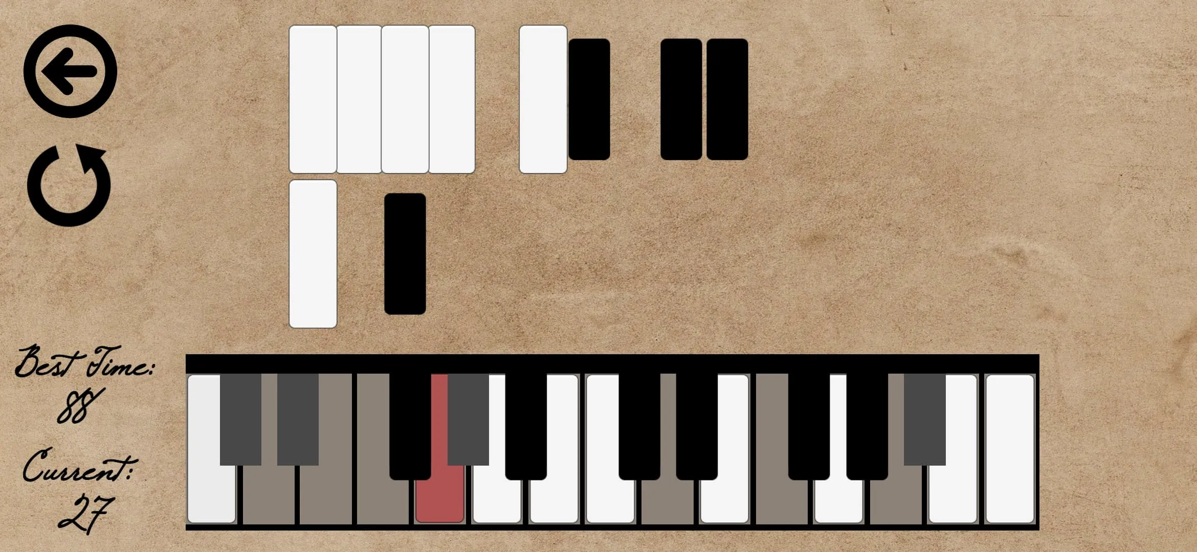 Piano Puzzle | Indus Appstore | Screenshot