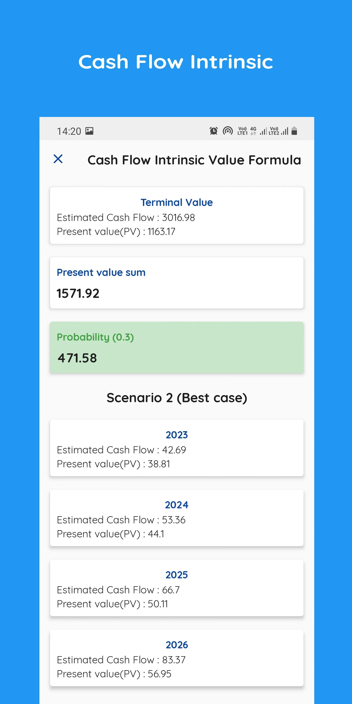 Intric - Intrinsic Valuation | Indus Appstore | Screenshot