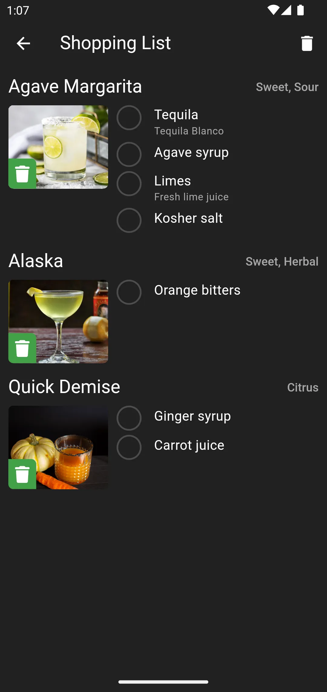 Cocktail Hobbyist - Recipes | Indus Appstore | Screenshot