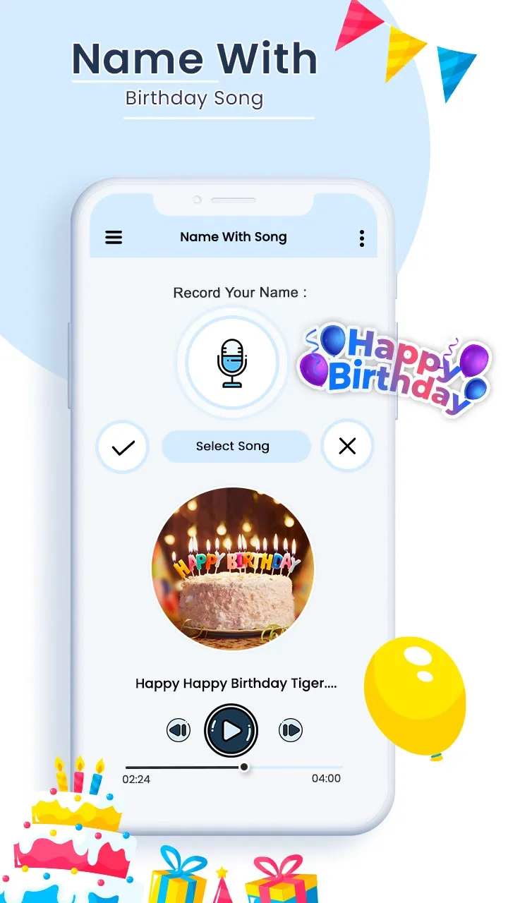 Happy Birthday songs & wishes | Indus Appstore | Screenshot