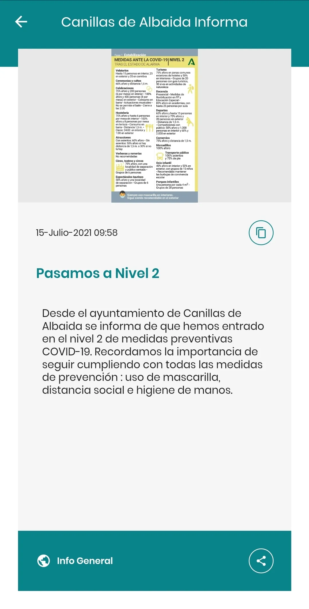 Canillas de Albaida Informa | Indus Appstore | Screenshot