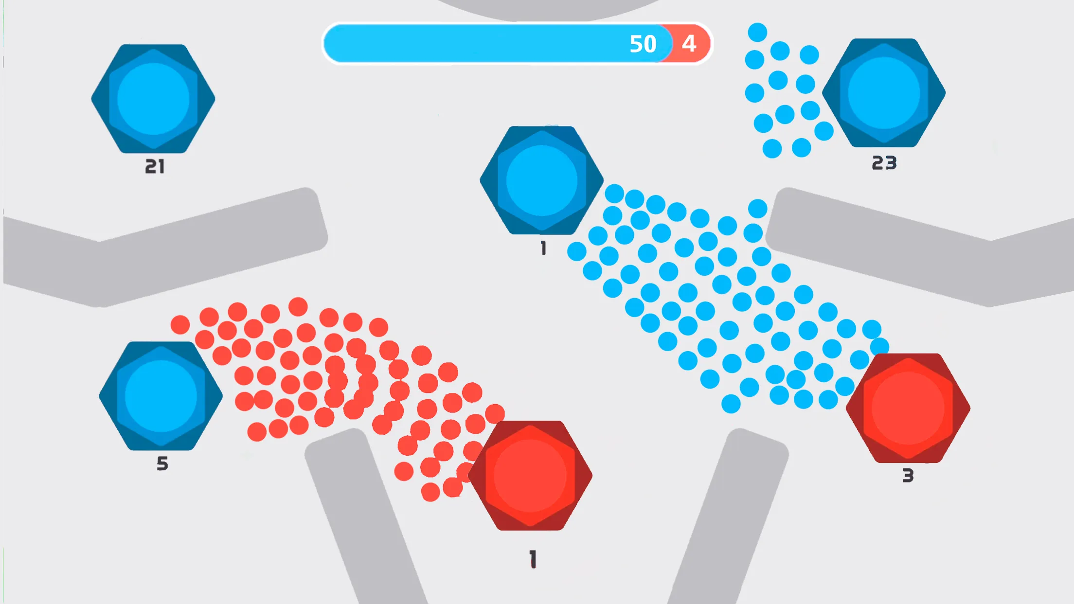 Clash of Dots — 1v1 RTS Games | Indus Appstore | Screenshot