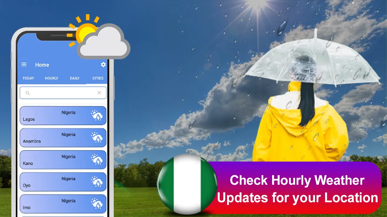 Daily Nigeria Weather Forecast | Indus Appstore | Screenshot