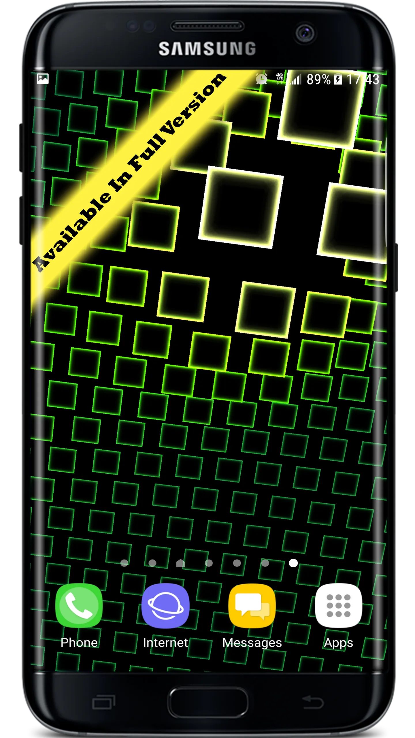 Infinity Parallax Squares 3D L | Indus Appstore | Screenshot