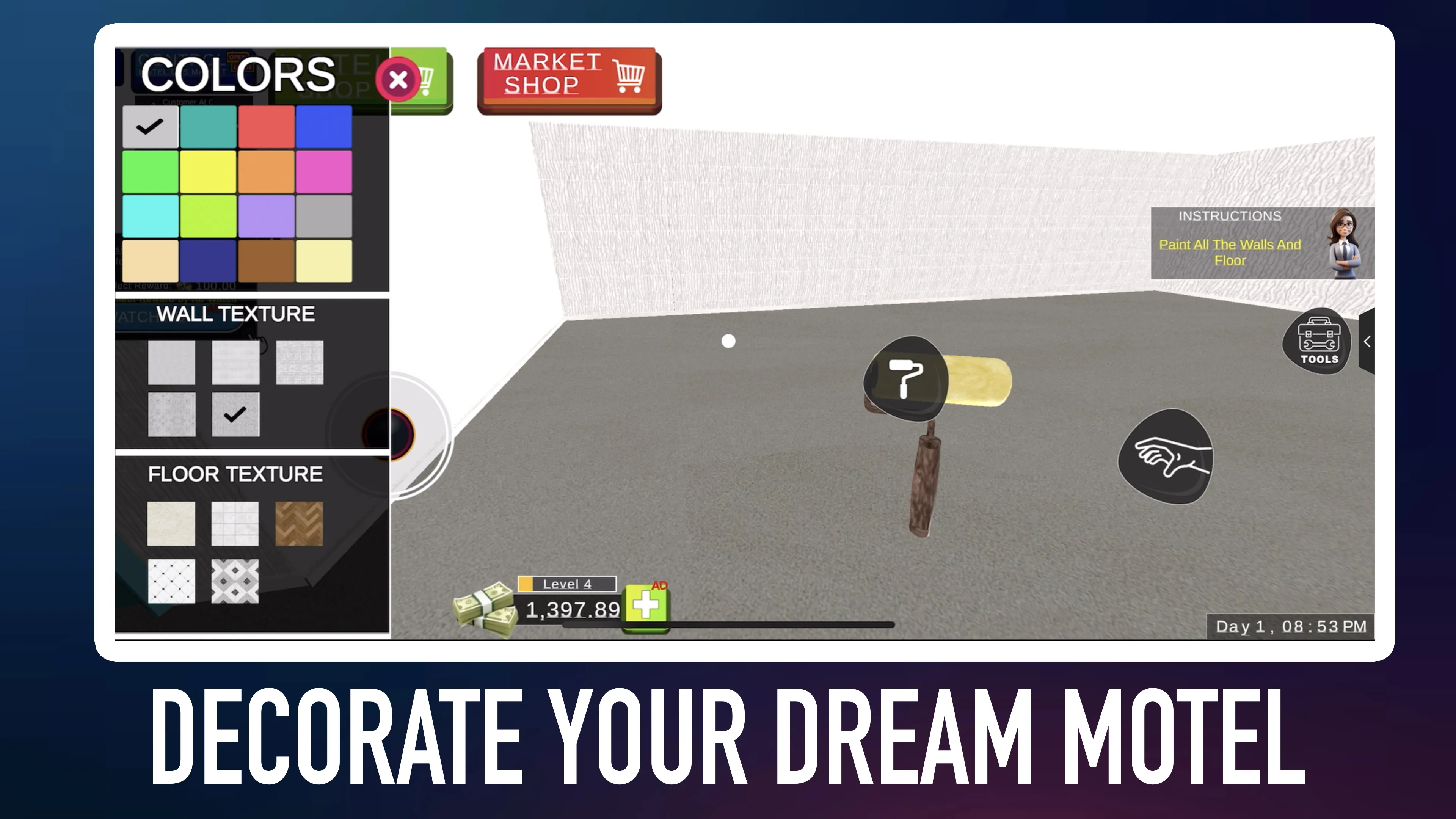 Motel Manager Simulator Game | Indus Appstore | Screenshot