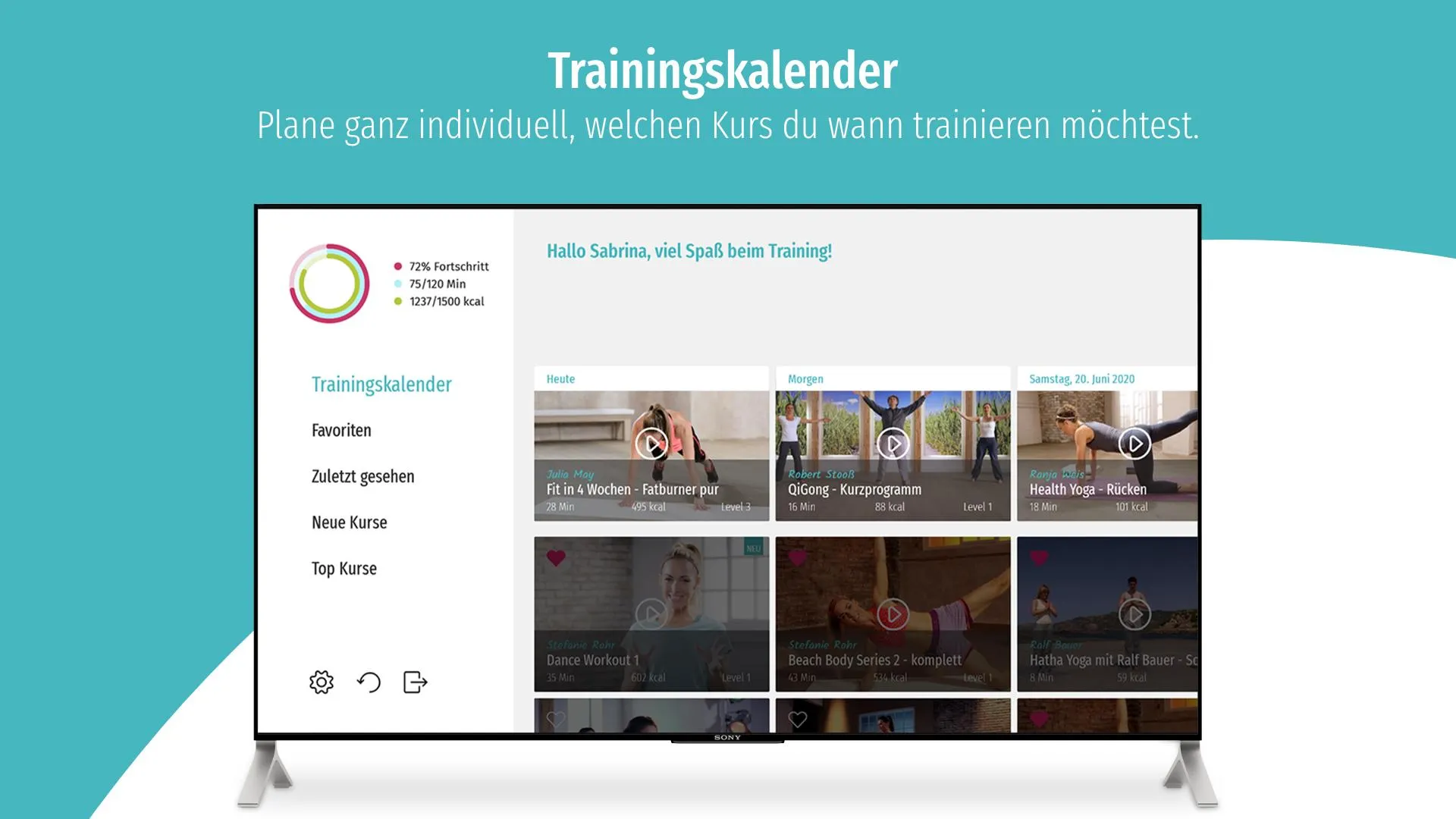 fitnessRAUM.de – Home Workouts | Indus Appstore | Screenshot