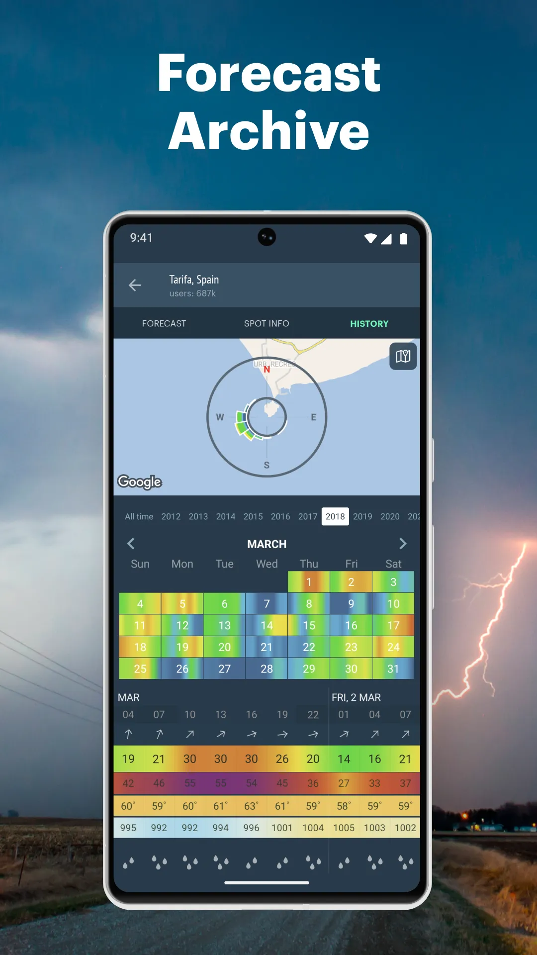 Windy.app - Enhanced forecast | Indus Appstore | Screenshot