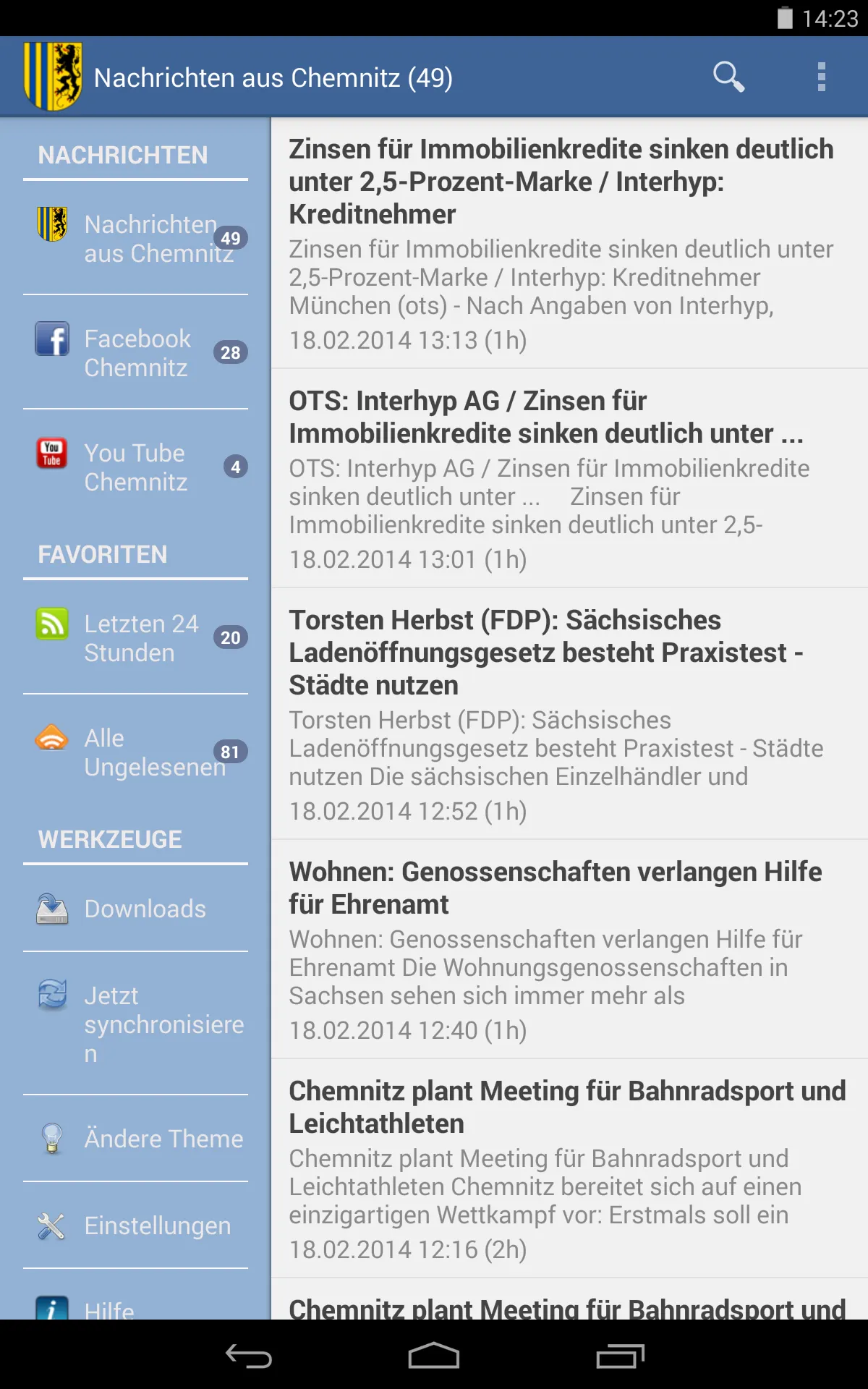 Chemnitz | Indus Appstore | Screenshot