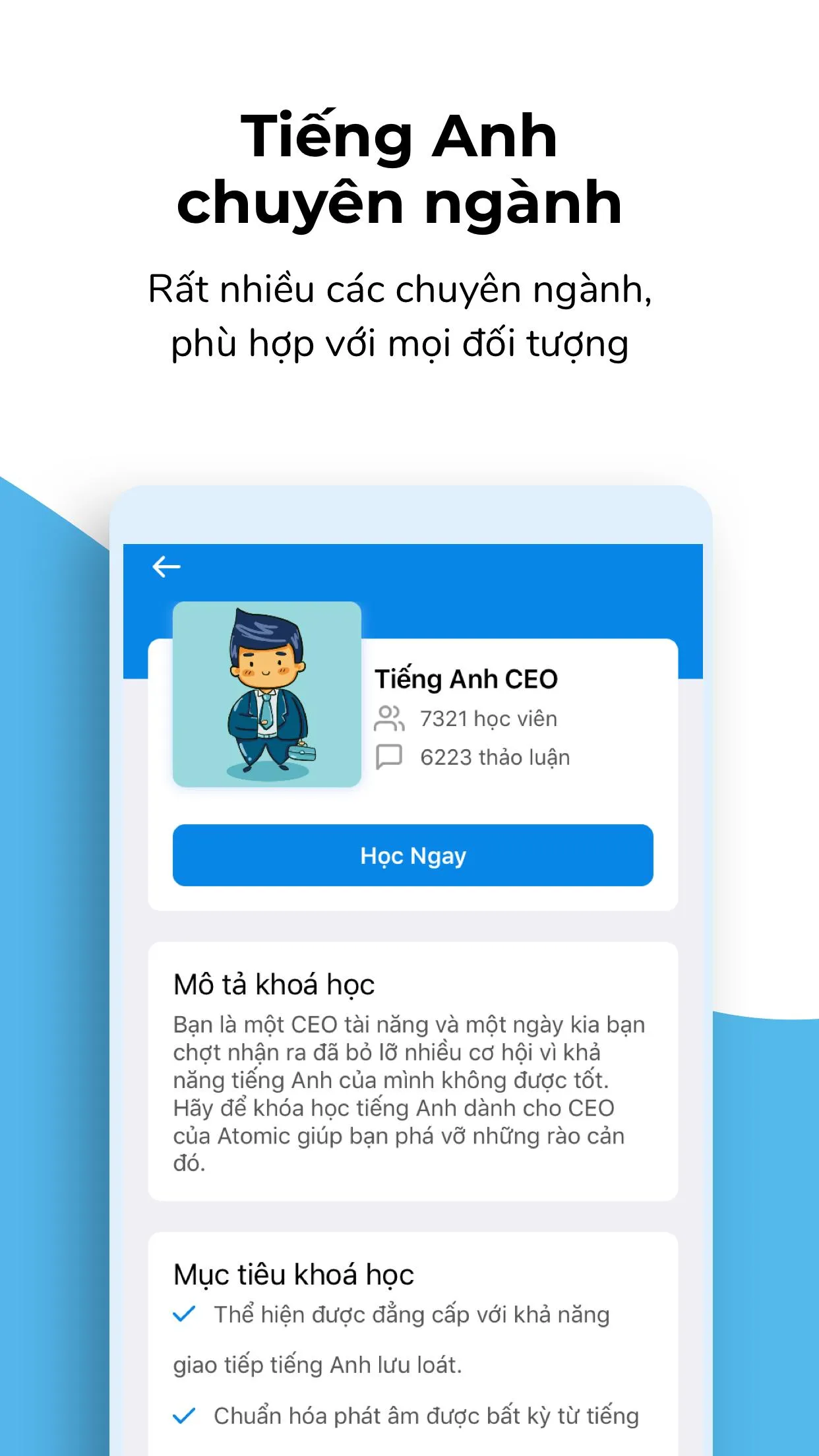 Học Tiếng Anh Siêu Tốc - Atomi | Indus Appstore | Screenshot