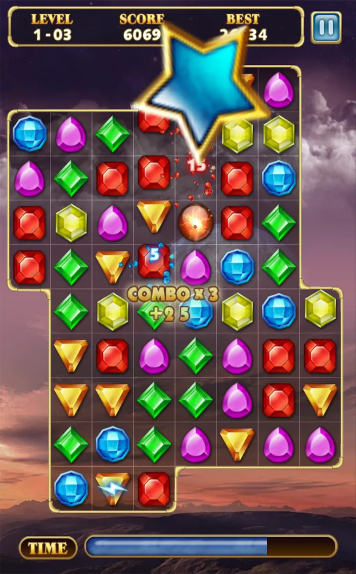 Jewels Star 2 | Indus Appstore | Screenshot