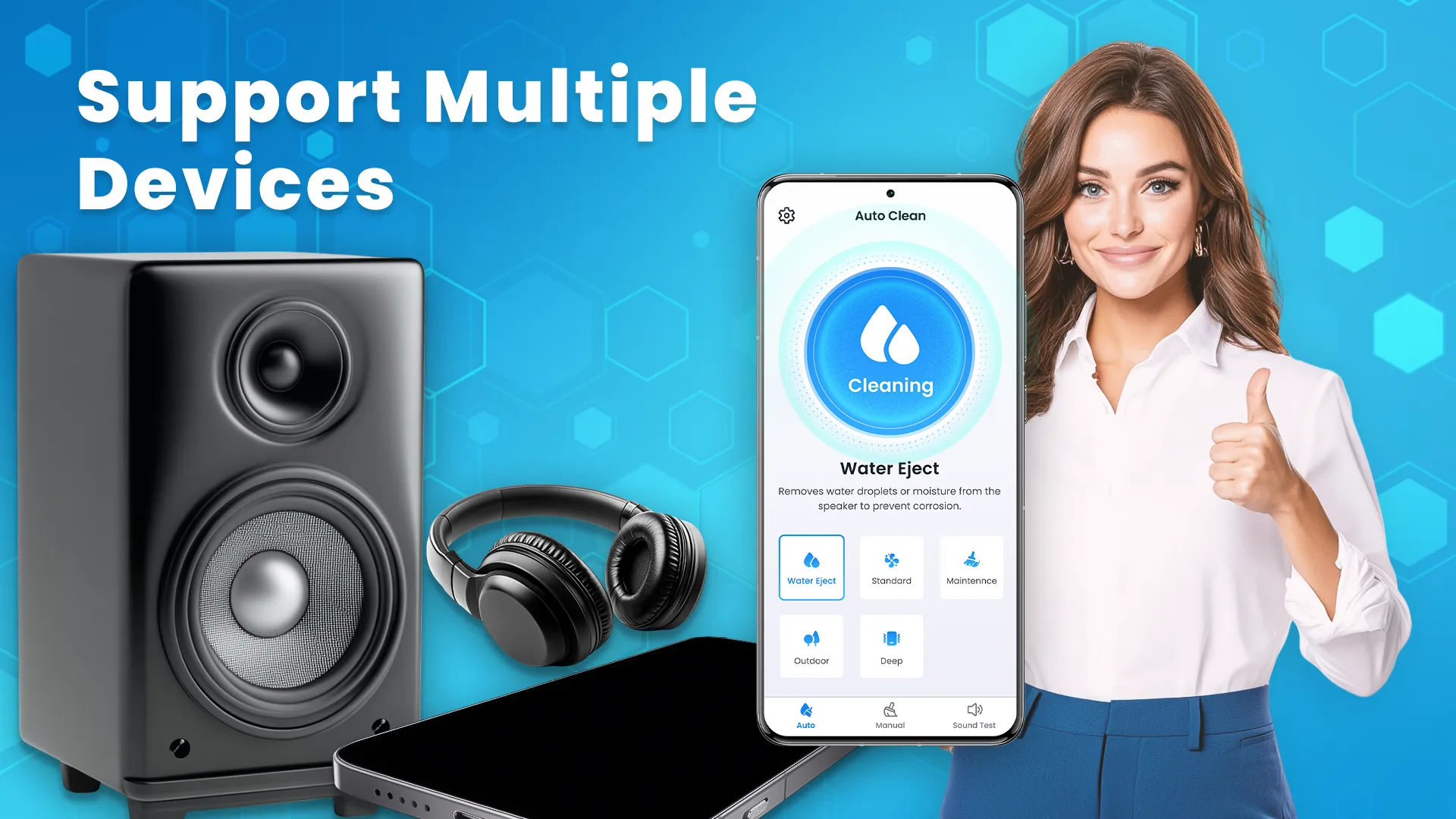 Speaker Cleaner Water Remover | Indus Appstore | Screenshot