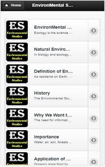 Environmental Studies | Indus Appstore | Screenshot