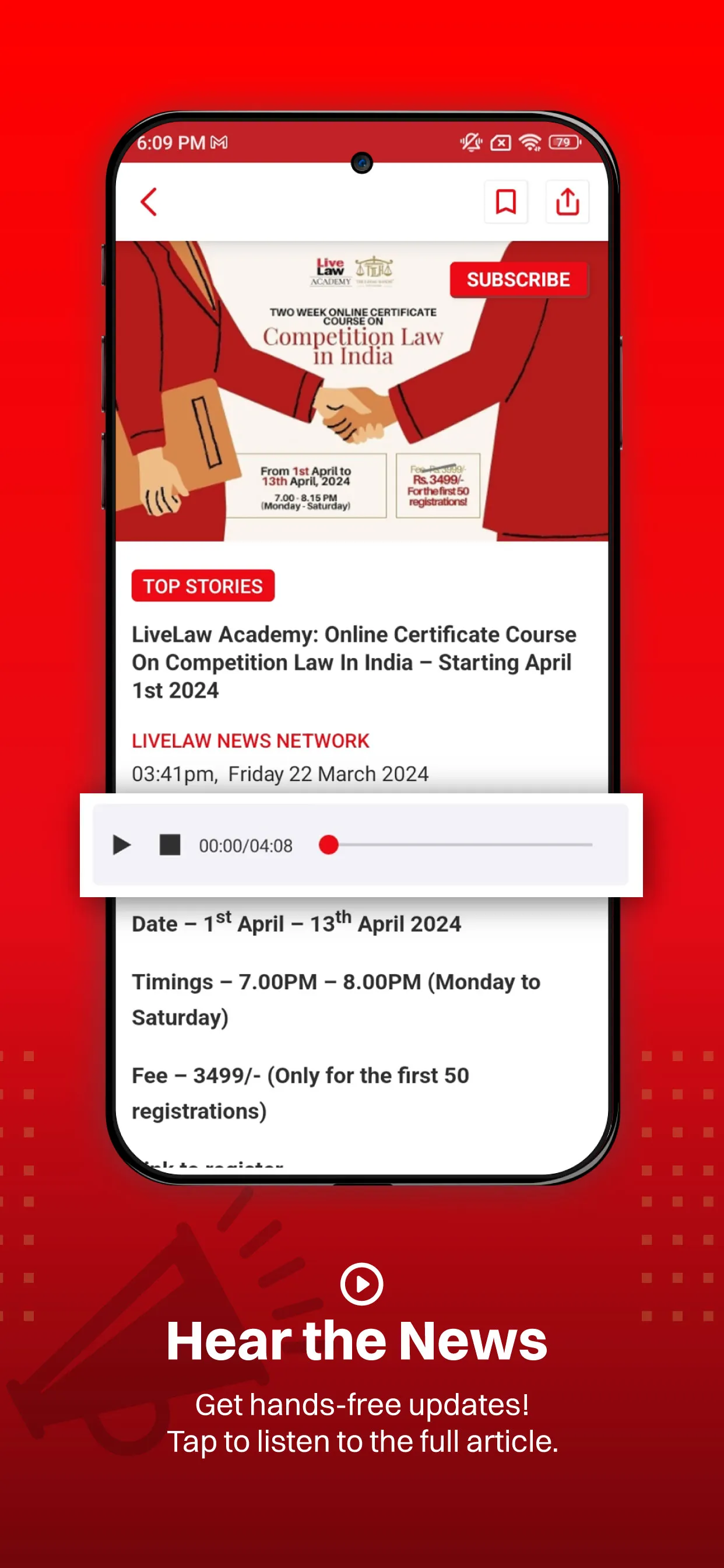 Live Law | Indus Appstore | Screenshot