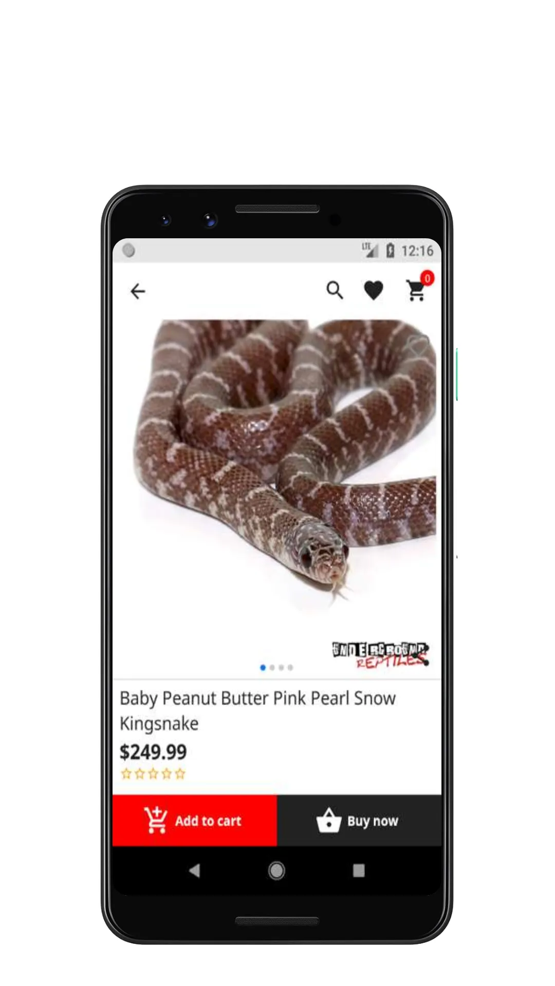 Underground Reptiles Store | Indus Appstore | Screenshot