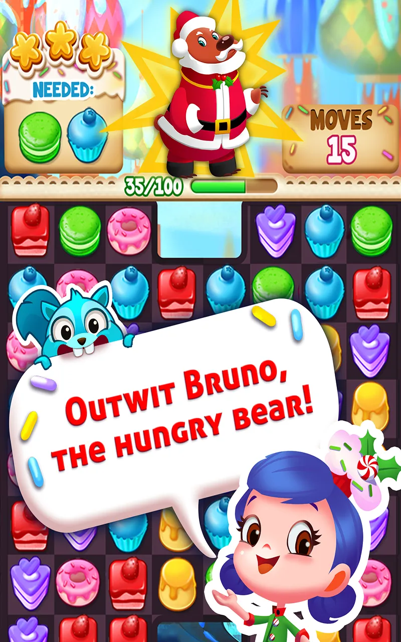 Cupcake Mania Christmas | Indus Appstore | Screenshot