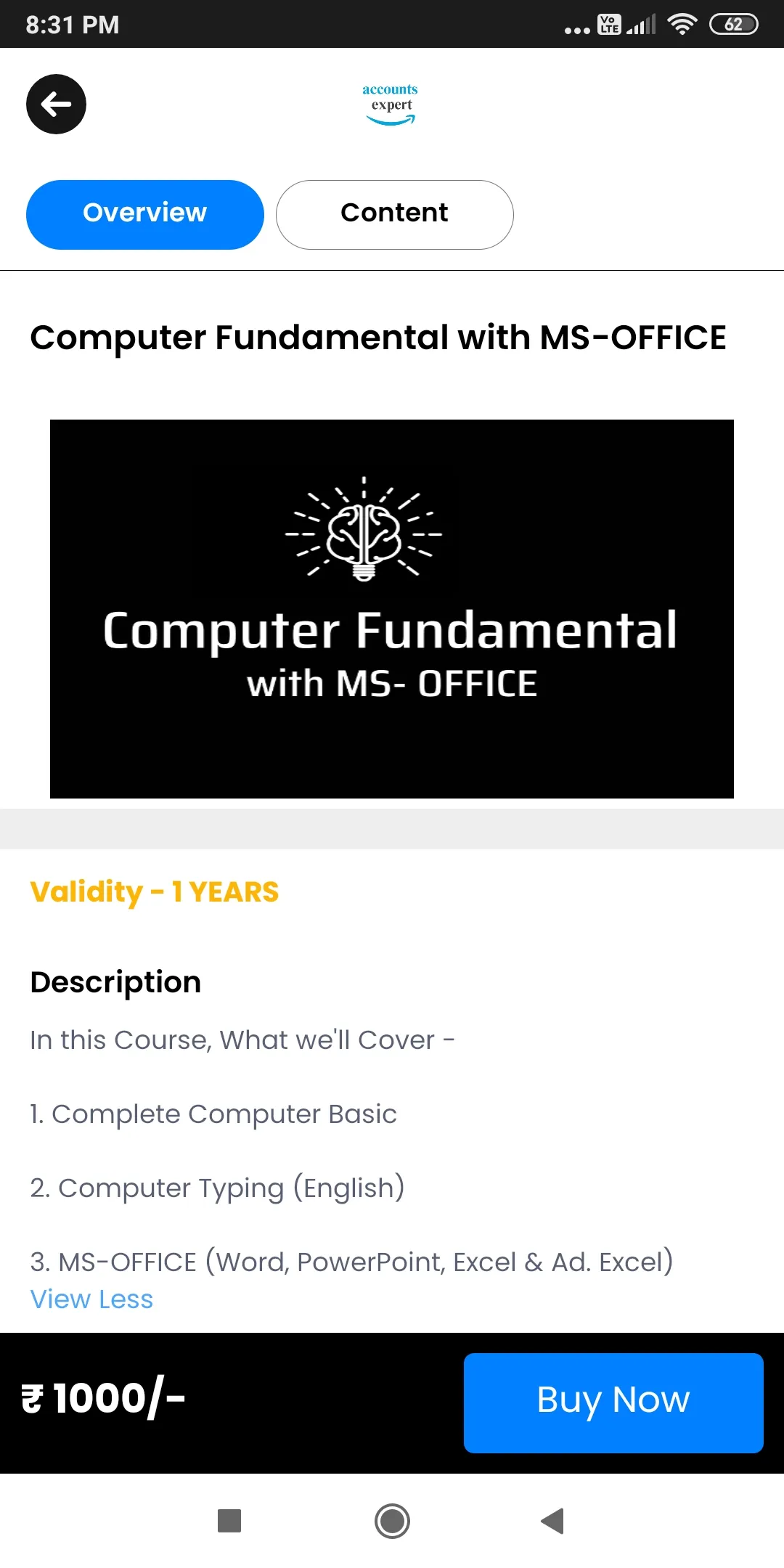 Accounts Expert | Indus Appstore | Screenshot