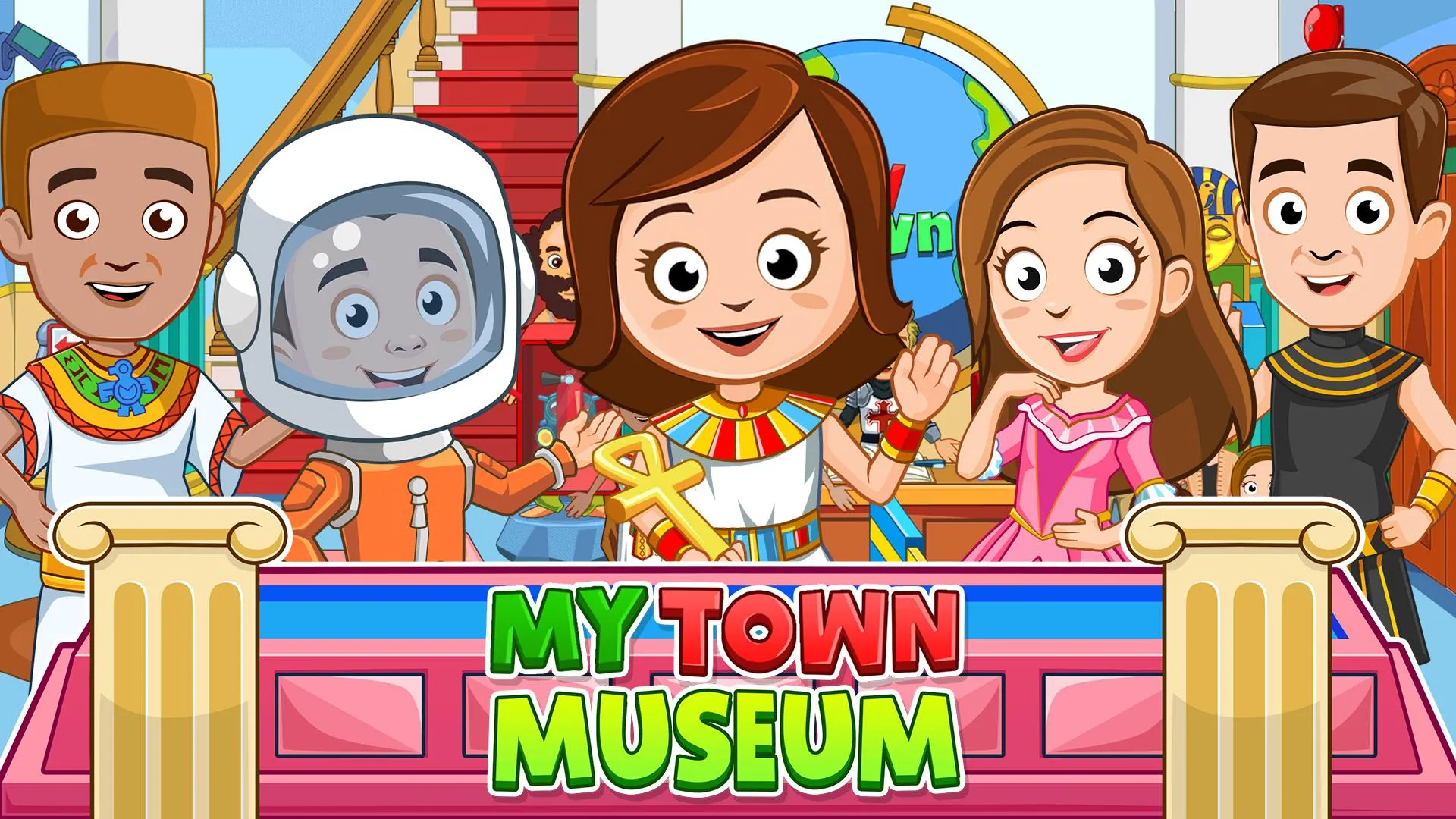 My Town : Museum - History | Indus Appstore | Screenshot