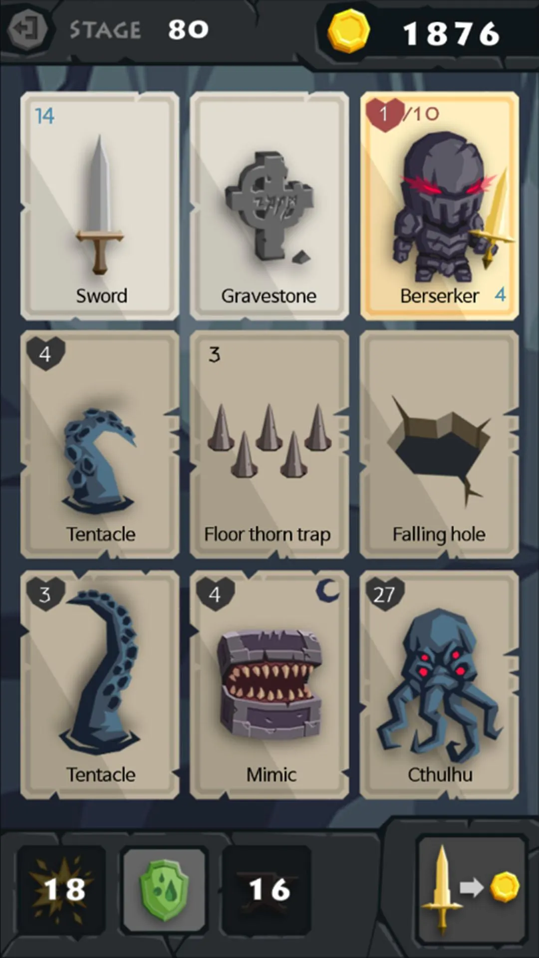 Card Adventure : Rogue Dungeon | Indus Appstore | Screenshot