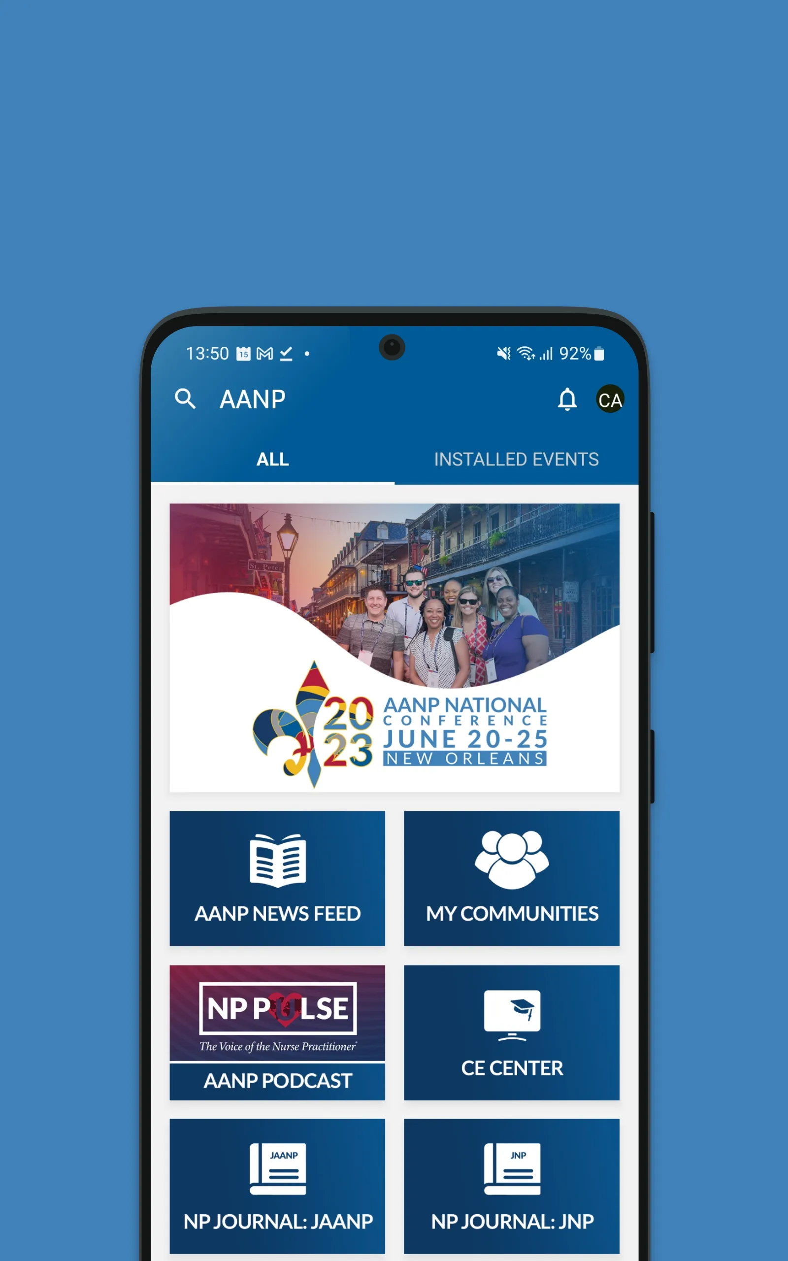 AANP Mobile | Indus Appstore | Screenshot