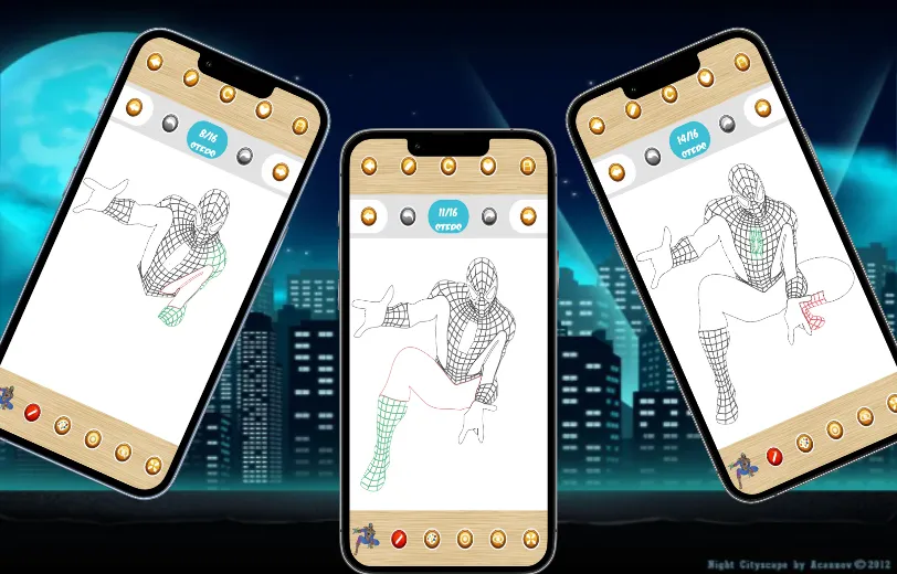 How to draw superheroes | Indus Appstore | Screenshot