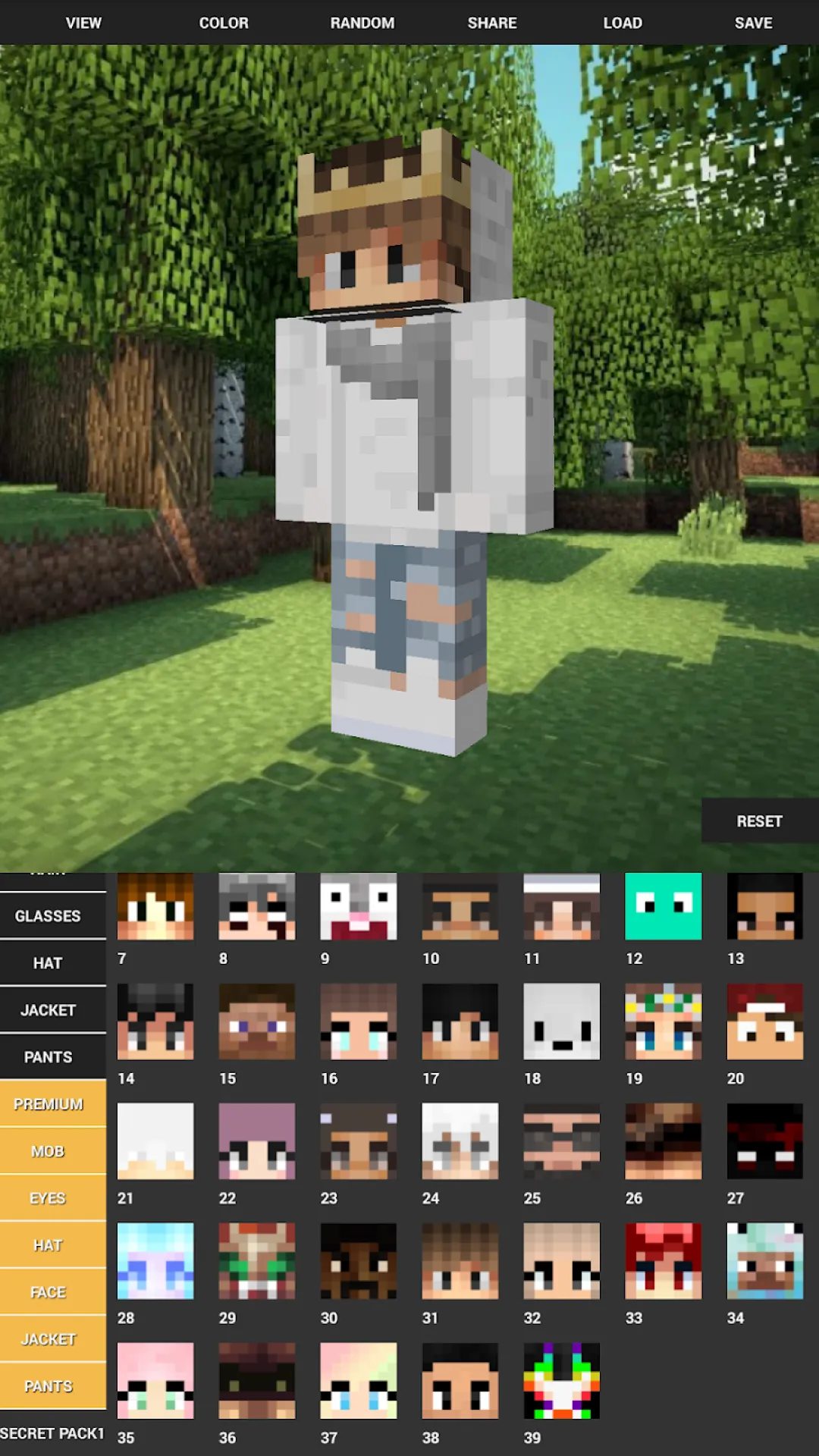 Custom Skin Creator Minecraft | Indus Appstore | Screenshot