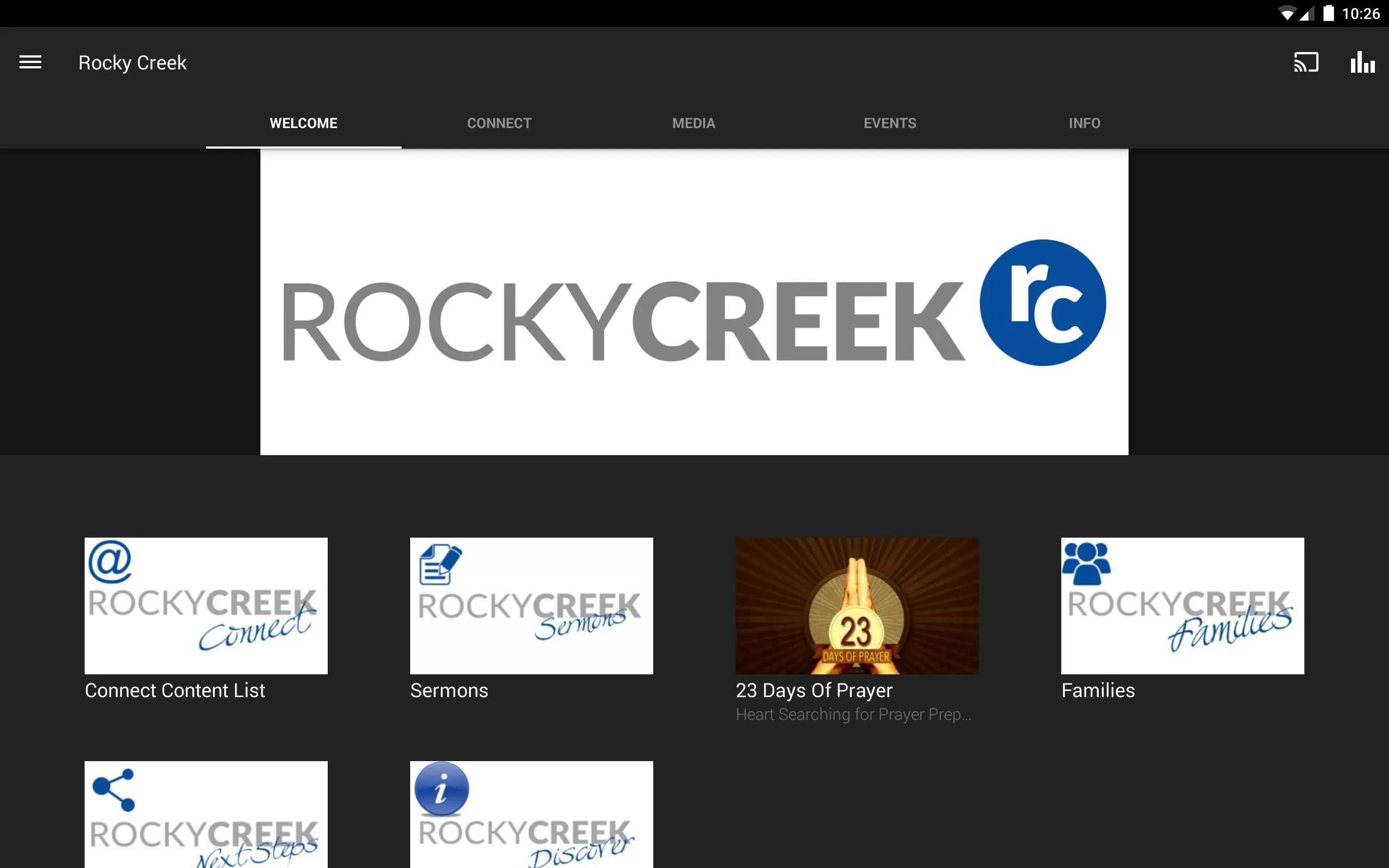 Rocky Creek Church | Indus Appstore | Screenshot